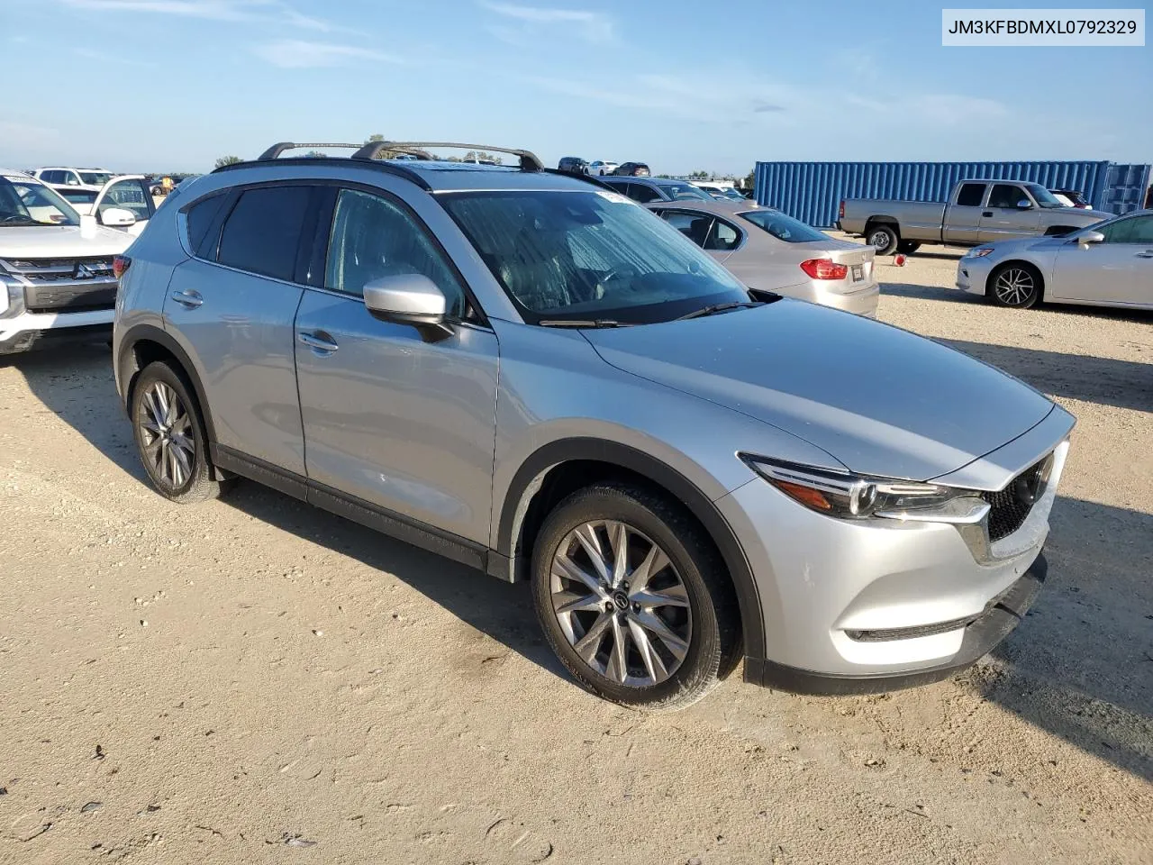 2020 Mazda Cx-5 Grand Touring VIN: JM3KFBDMXL0792329 Lot: 74128414