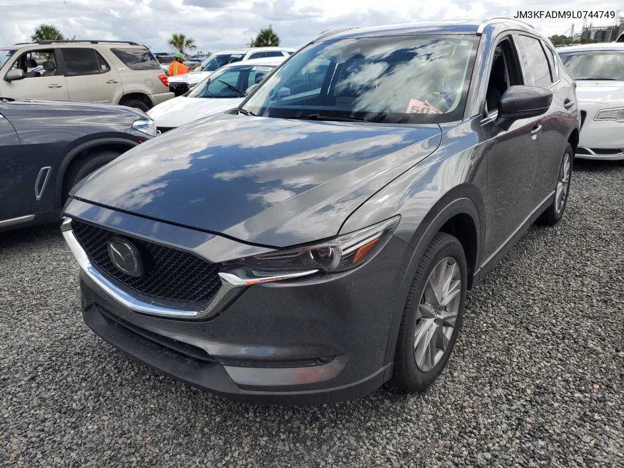 2020 Mazda Cx-5 Grand Touring VIN: JM3KFADM9L0744749 Lot: 74292954