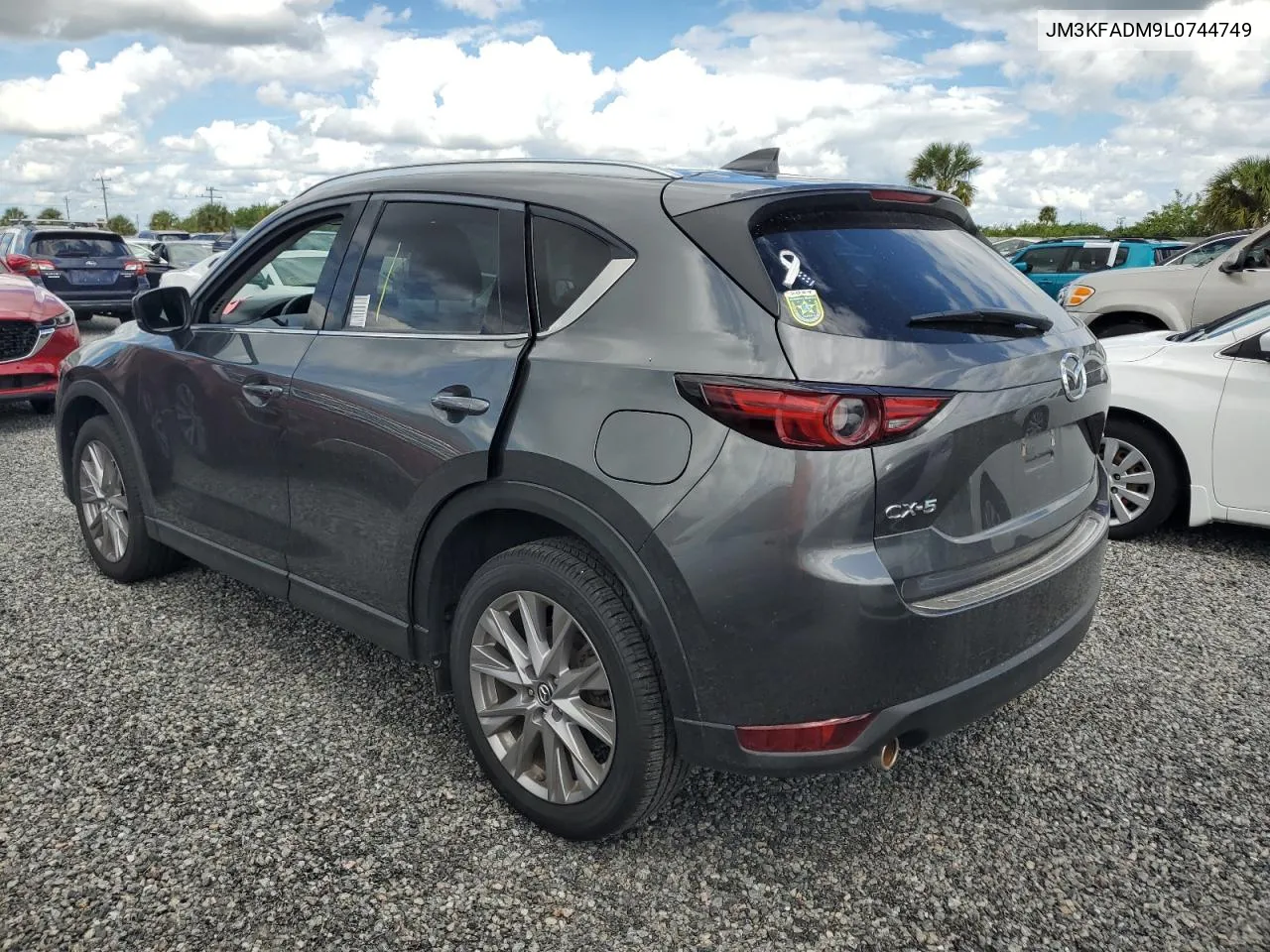 2020 Mazda Cx-5 Grand Touring VIN: JM3KFADM9L0744749 Lot: 74292954