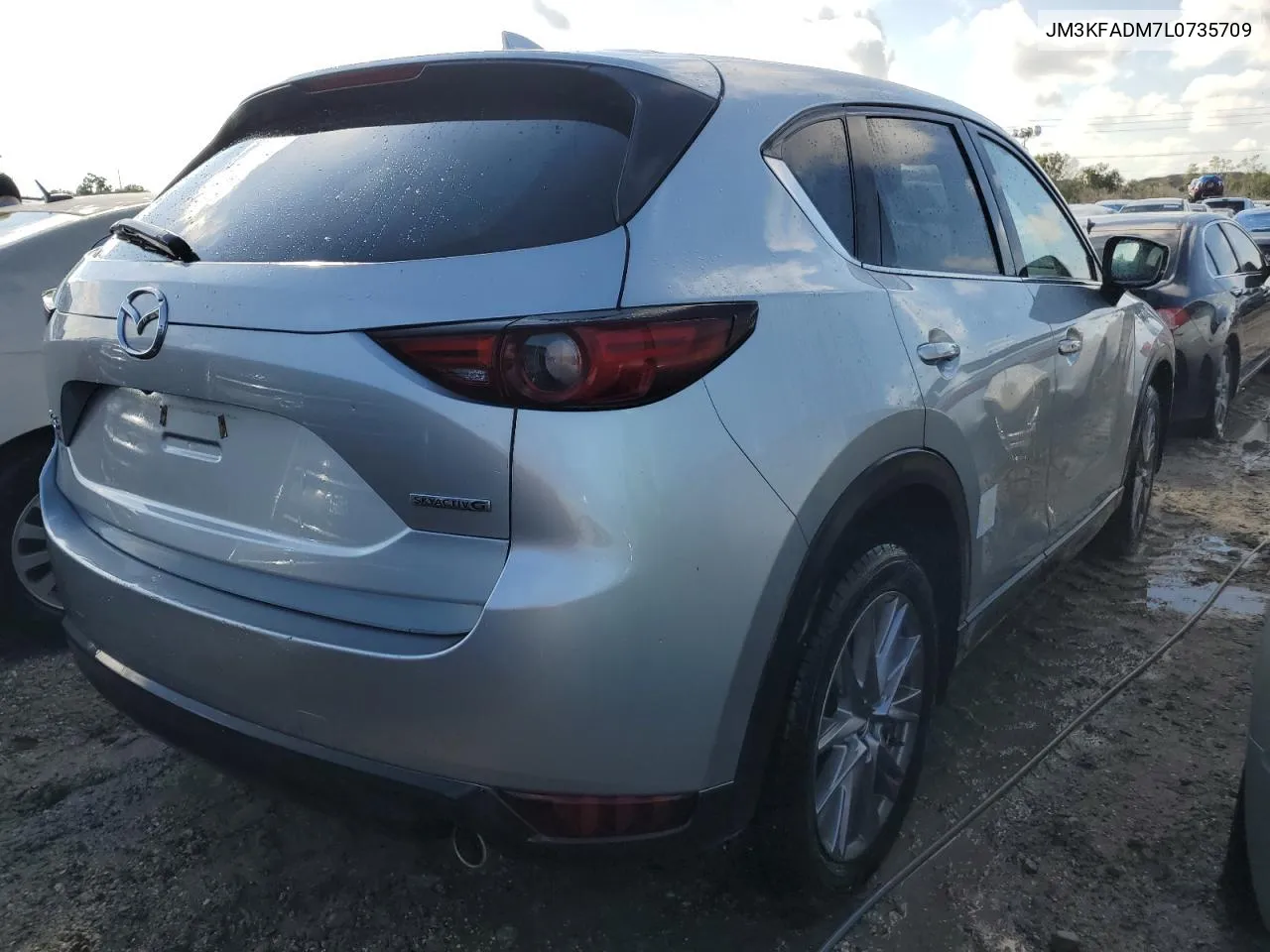 2020 Mazda Cx-5 Grand Touring VIN: JM3KFADM7L0735709 Lot: 74374514