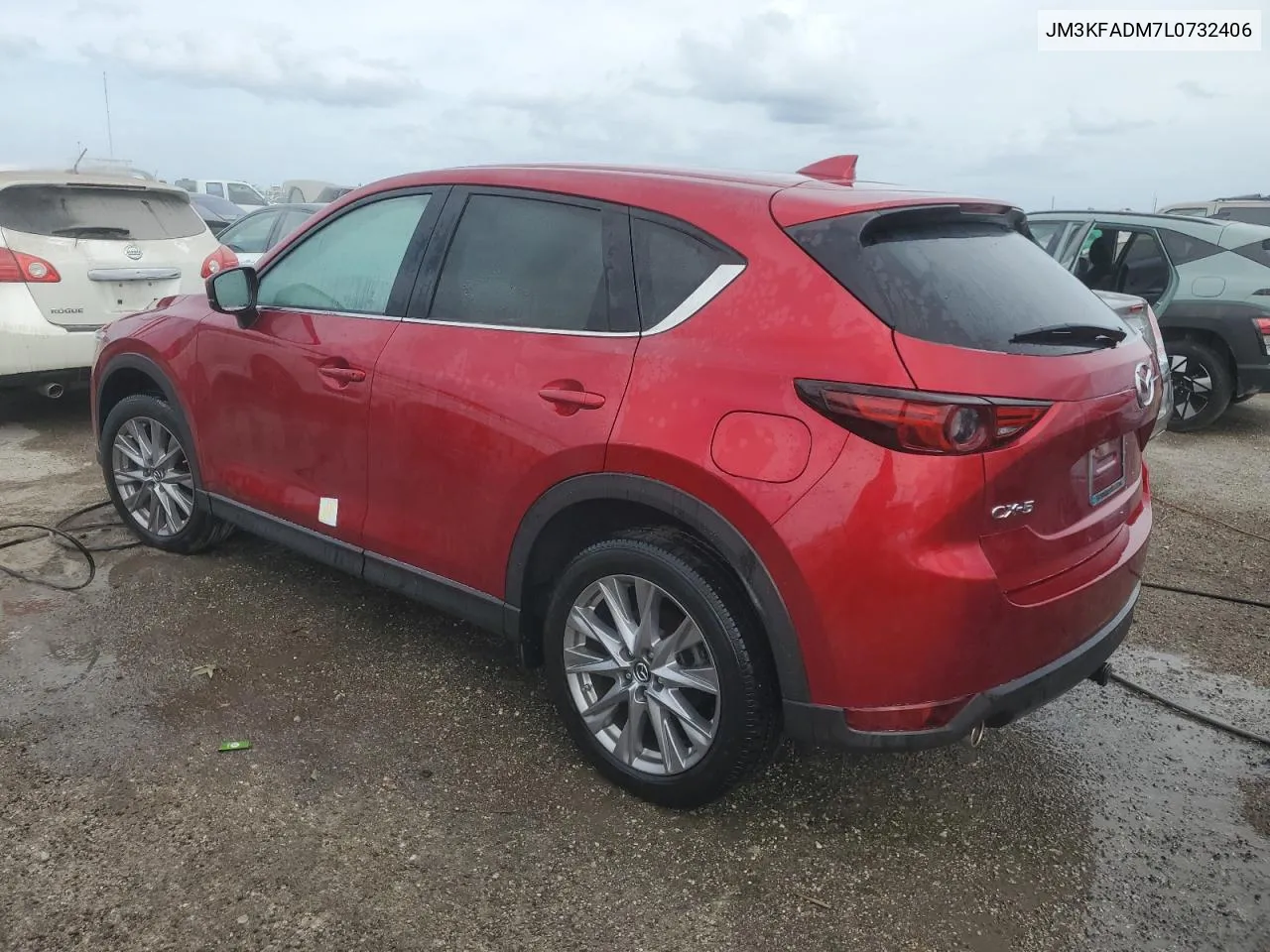 2020 Mazda Cx-5 Grand Touring VIN: JM3KFADM7L0732406 Lot: 74439294