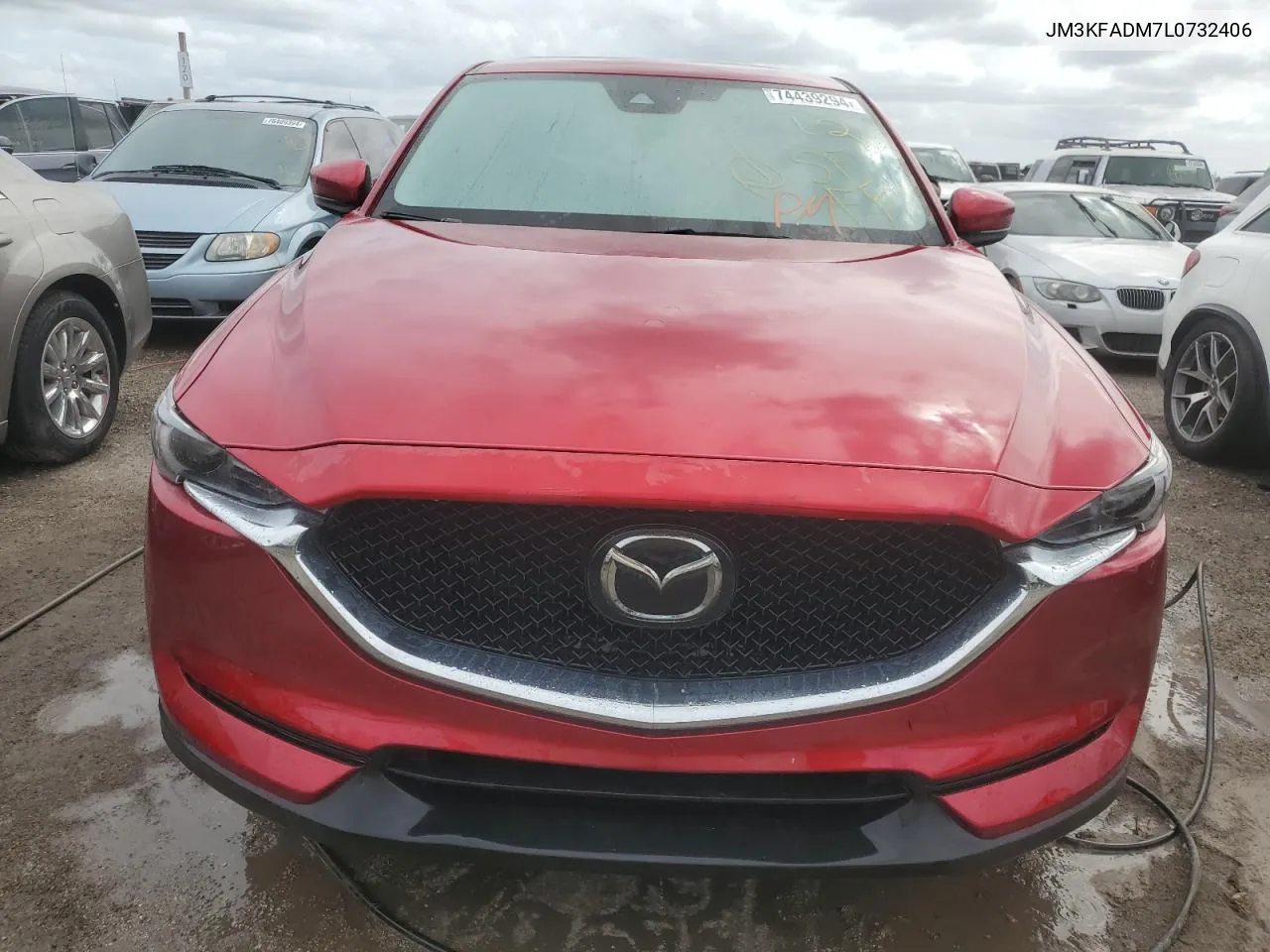 2020 Mazda Cx-5 Grand Touring VIN: JM3KFADM7L0732406 Lot: 74439294