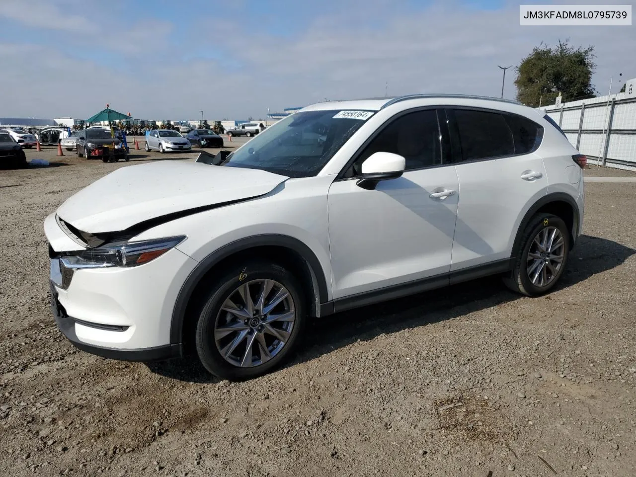 2020 Mazda Cx-5 Grand Touring VIN: JM3KFADM8L0795739 Lot: 74550164