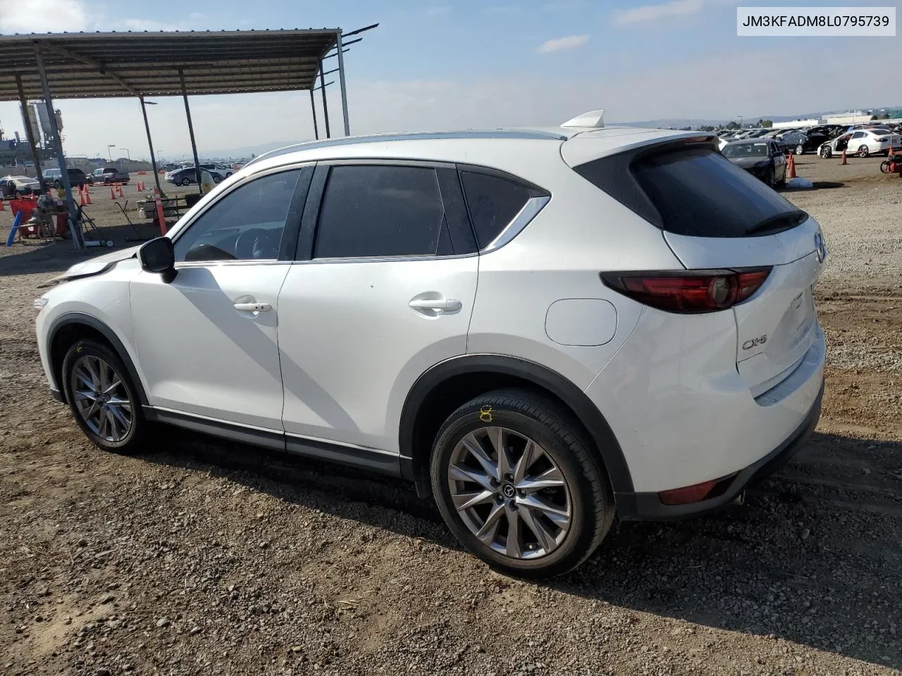 2020 Mazda Cx-5 Grand Touring VIN: JM3KFADM8L0795739 Lot: 74550164