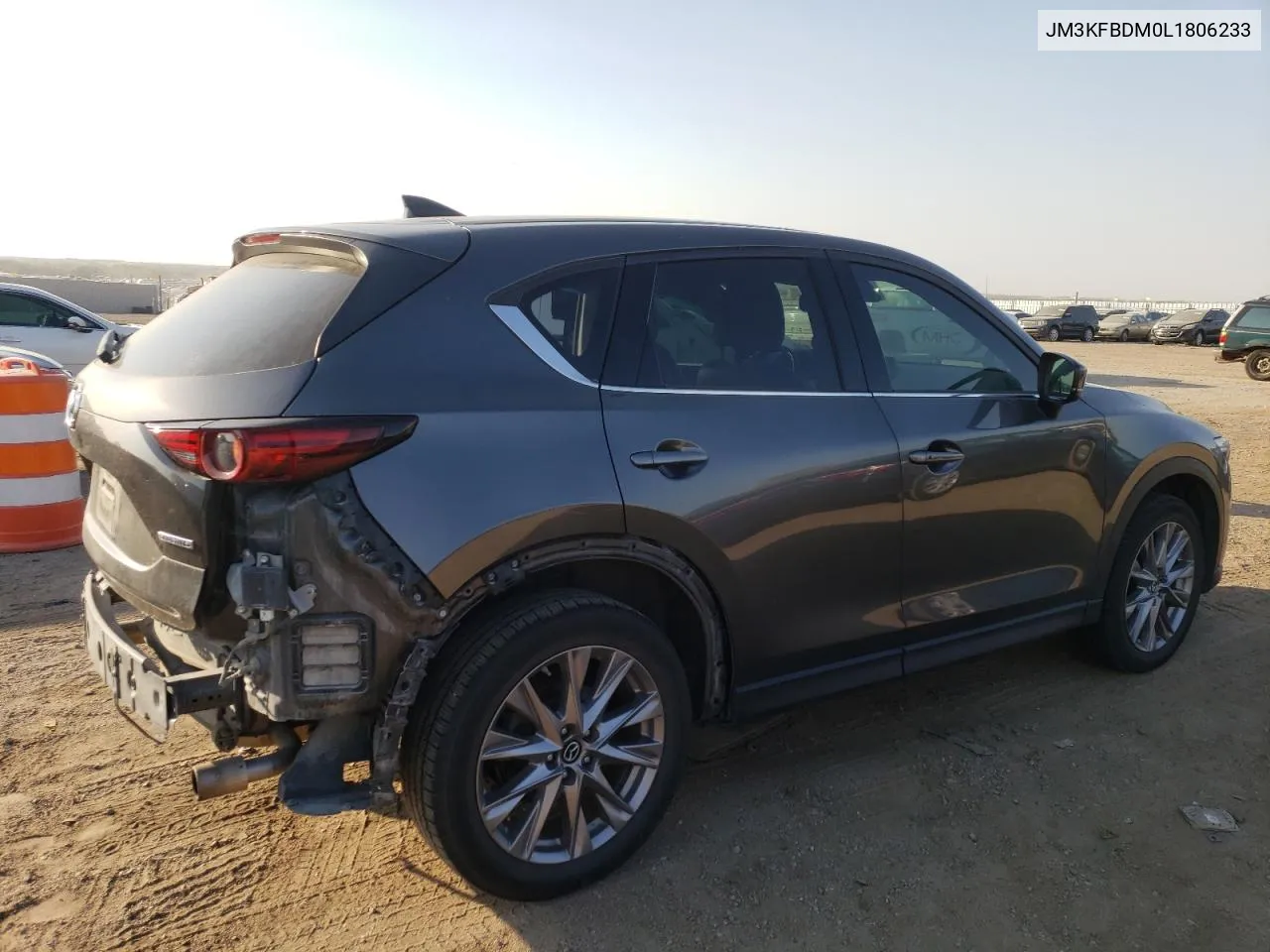 2020 Mazda Cx-5 Grand Touring VIN: JM3KFBDM0L1806233 Lot: 74552834