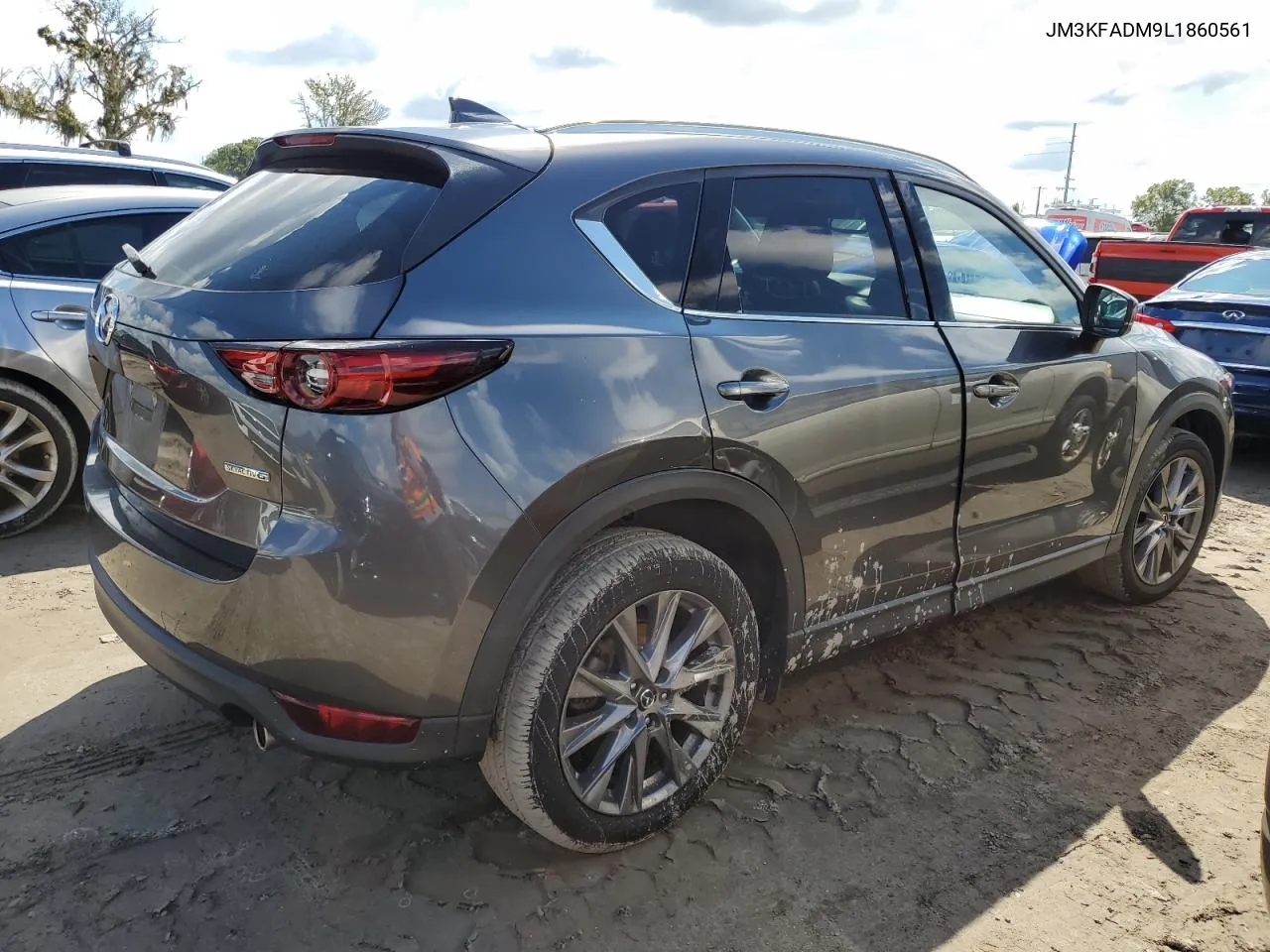 2020 Mazda Cx-5 Grand Touring VIN: JM3KFADM9L1860561 Lot: 74596504