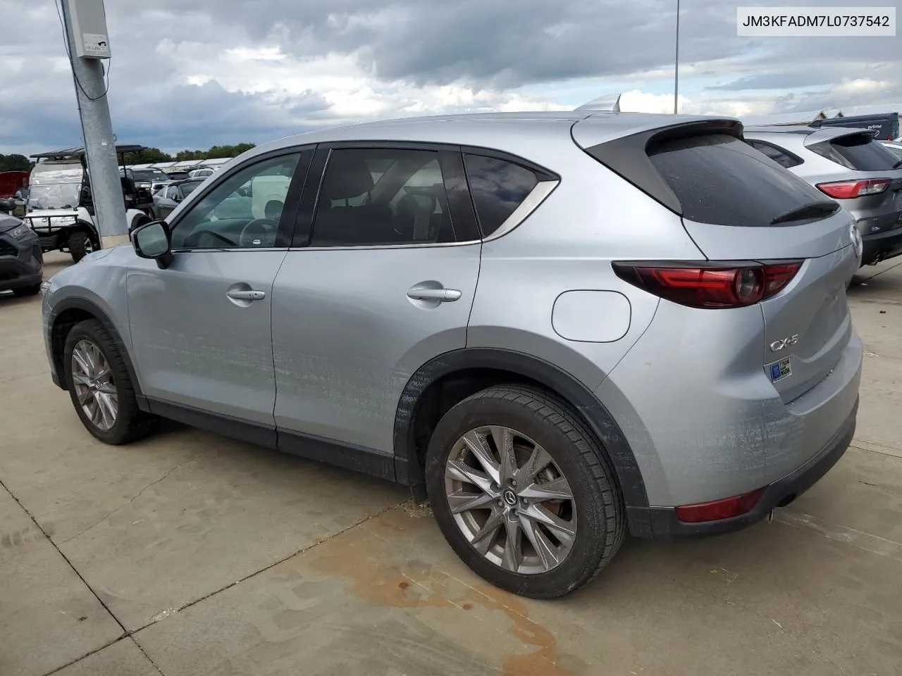 2020 Mazda Cx-5 Grand Touring VIN: JM3KFADM7L0737542 Lot: 74700484