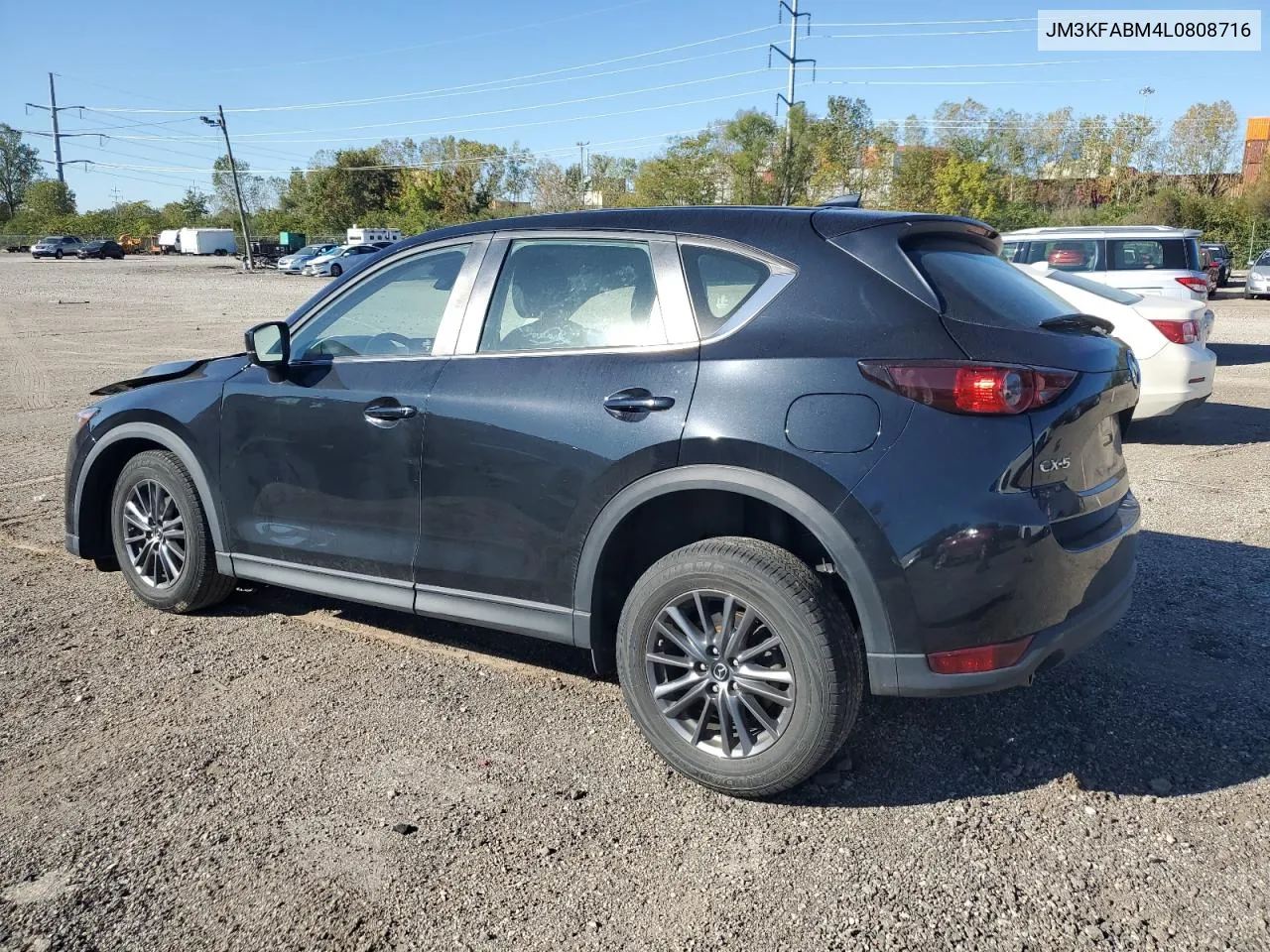 2020 Mazda Cx-5 Sport VIN: JM3KFABM4L0808716 Lot: 74841834