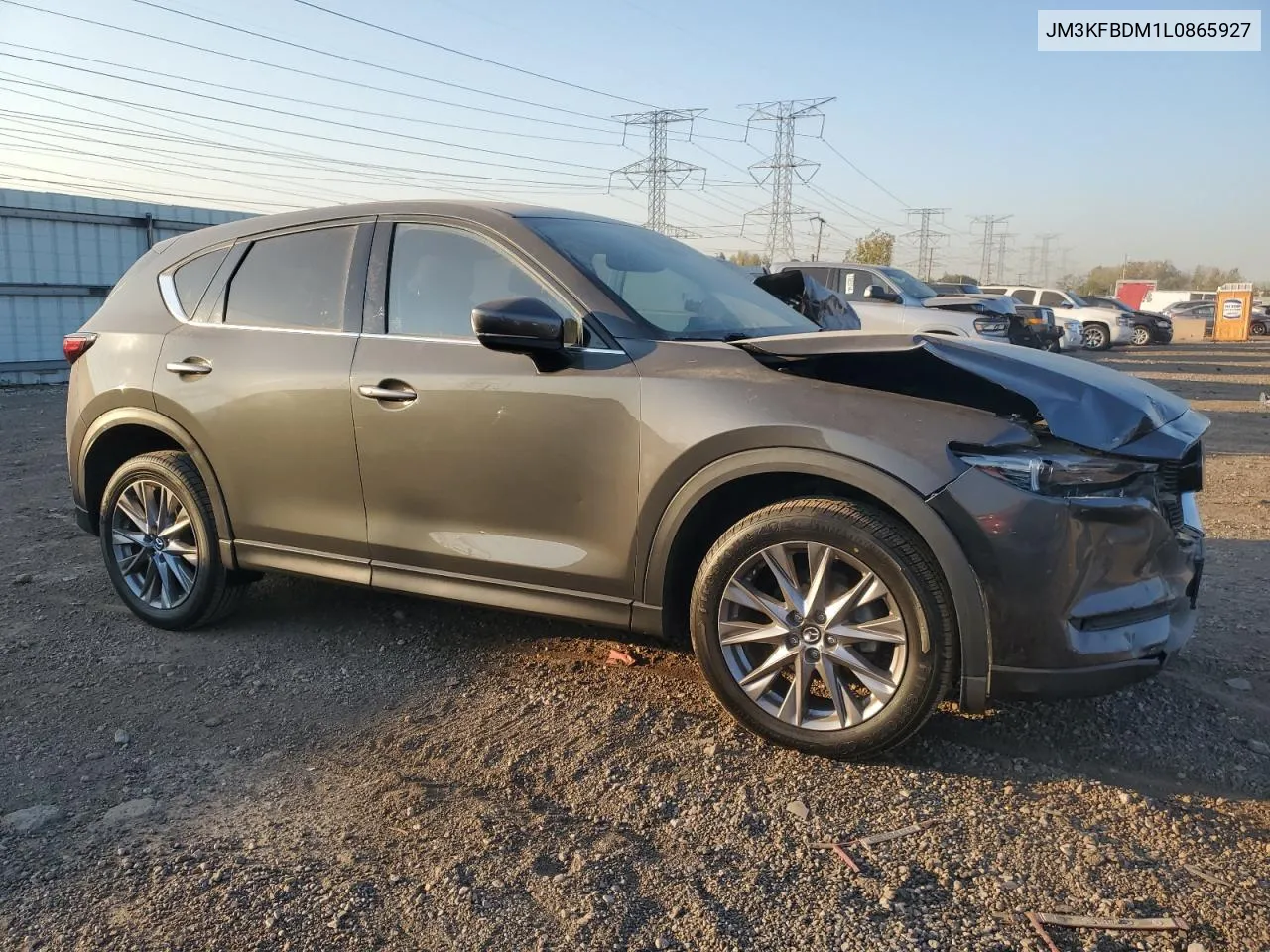 2020 Mazda Cx-5 Grand Touring VIN: JM3KFBDM1L0865927 Lot: 75566874