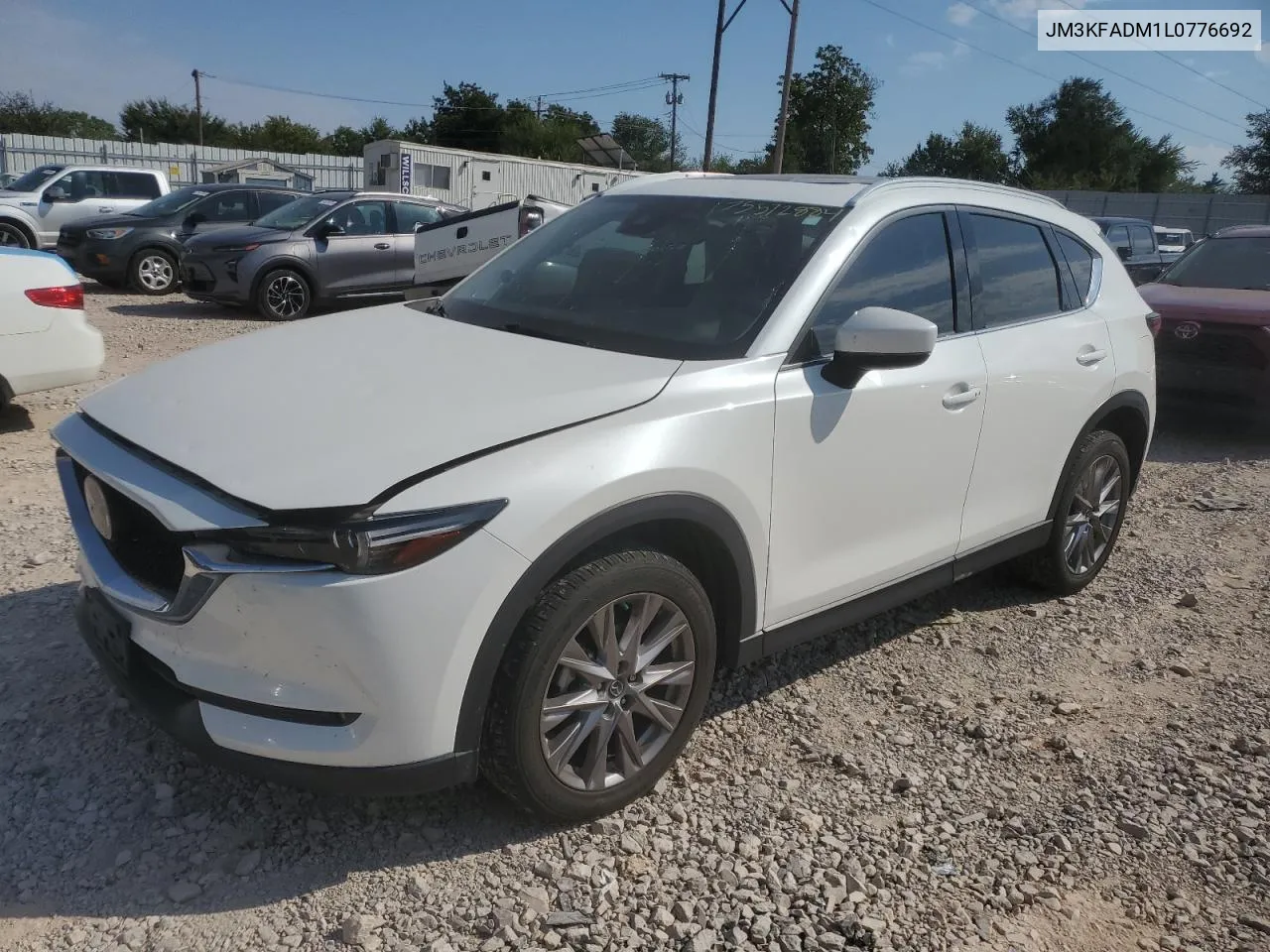 2020 Mazda Cx-5 Grand Touring VIN: JM3KFADM1L0776692 Lot: 75572884