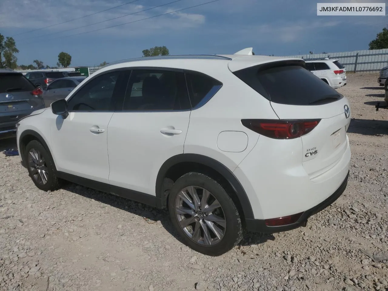 2020 Mazda Cx-5 Grand Touring VIN: JM3KFADM1L0776692 Lot: 75572884