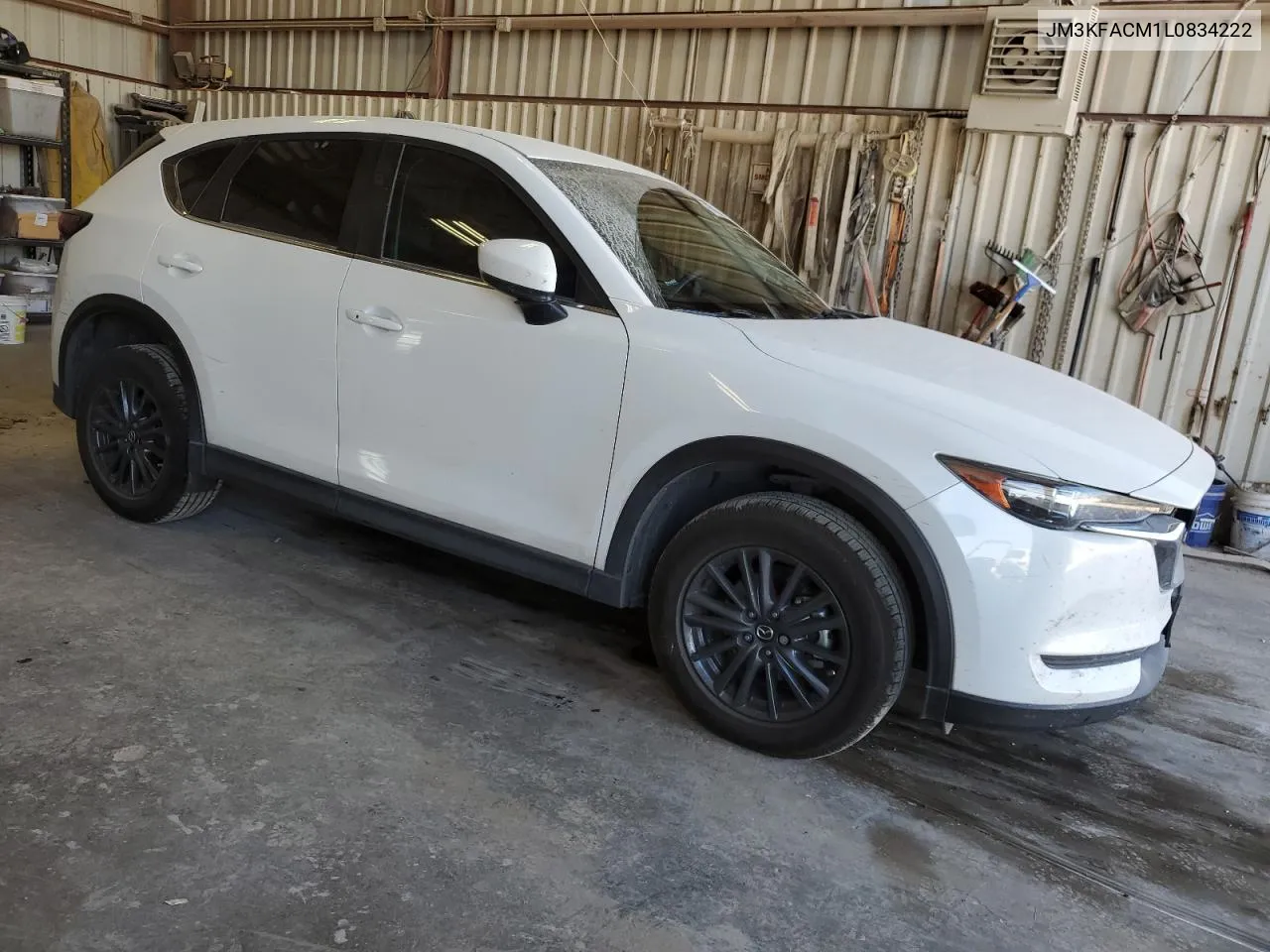 2020 Mazda Cx-5 Touring VIN: JM3KFACM1L0834222 Lot: 75773594