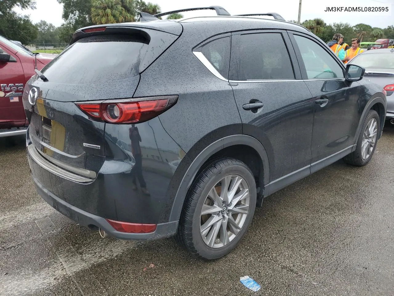 2020 Mazda Cx-5 Grand Touring VIN: JM3KFADM5L0820595 Lot: 75923514