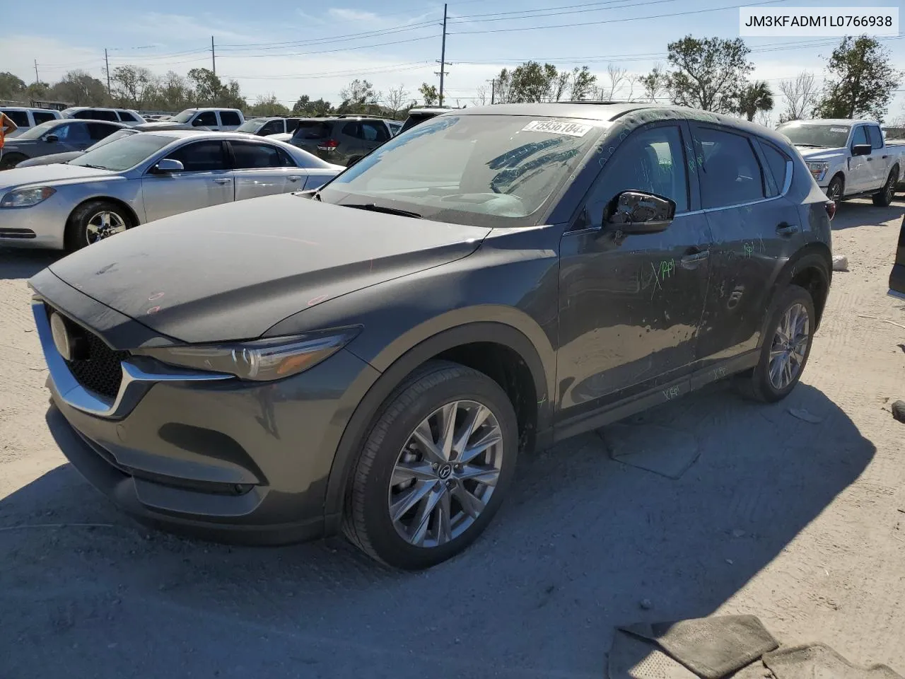 2020 Mazda Cx-5 Grand Touring VIN: JM3KFADM1L0766938 Lot: 75936184