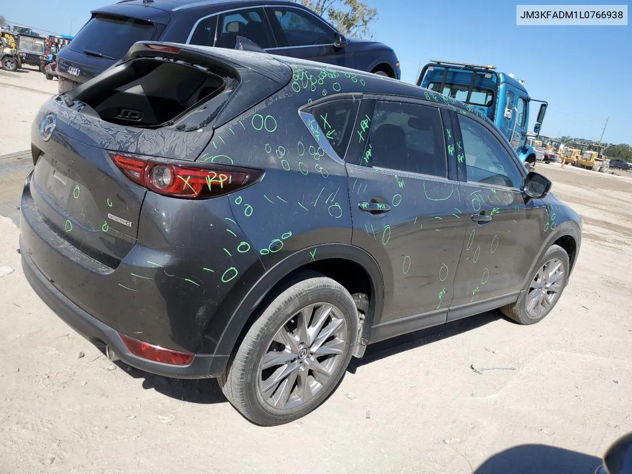 2020 Mazda Cx-5 Grand Touring VIN: JM3KFADM1L0766938 Lot: 75936184