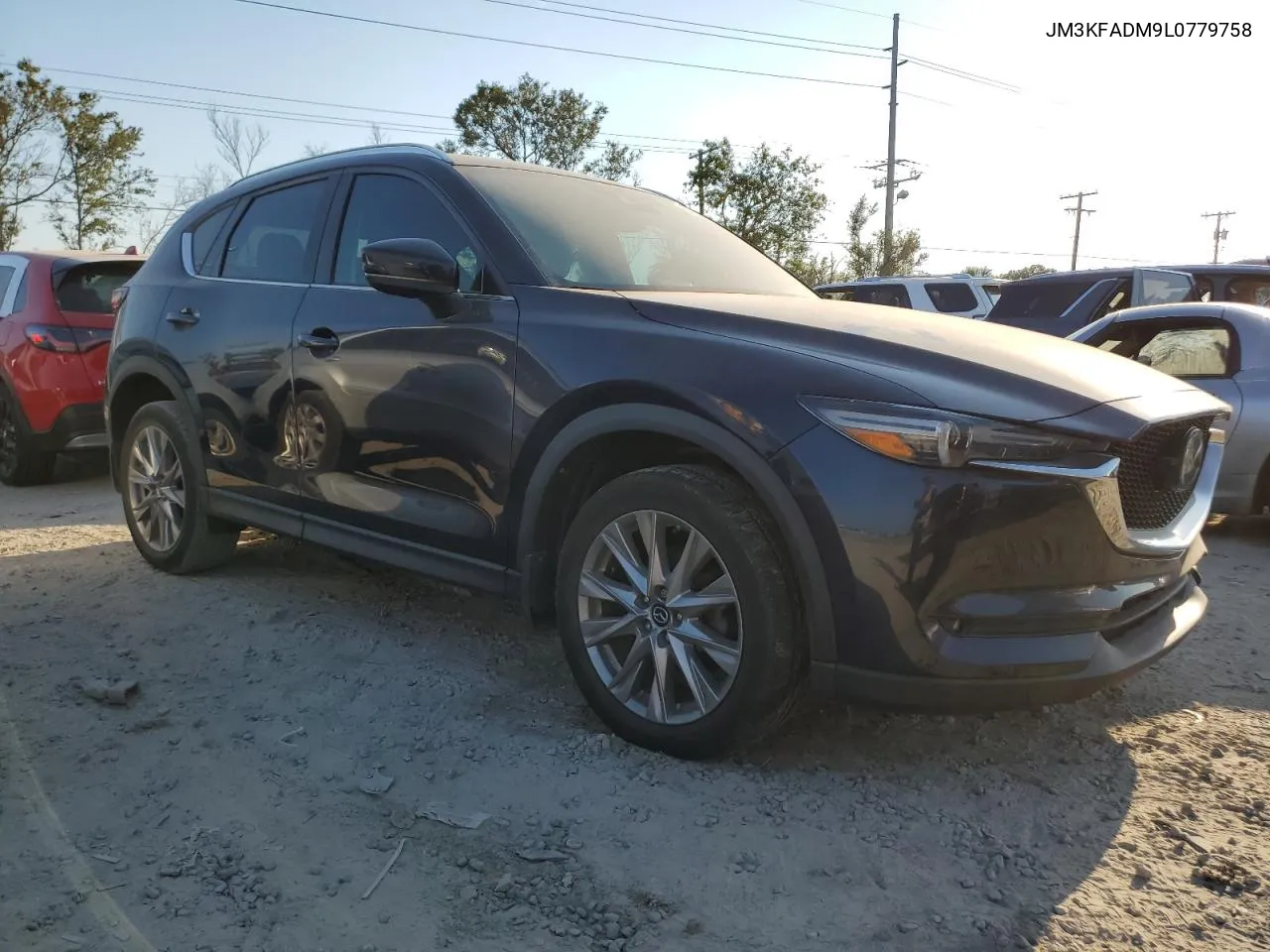 2020 Mazda Cx-5 Grand Touring VIN: JM3KFADM9L0779758 Lot: 76164494