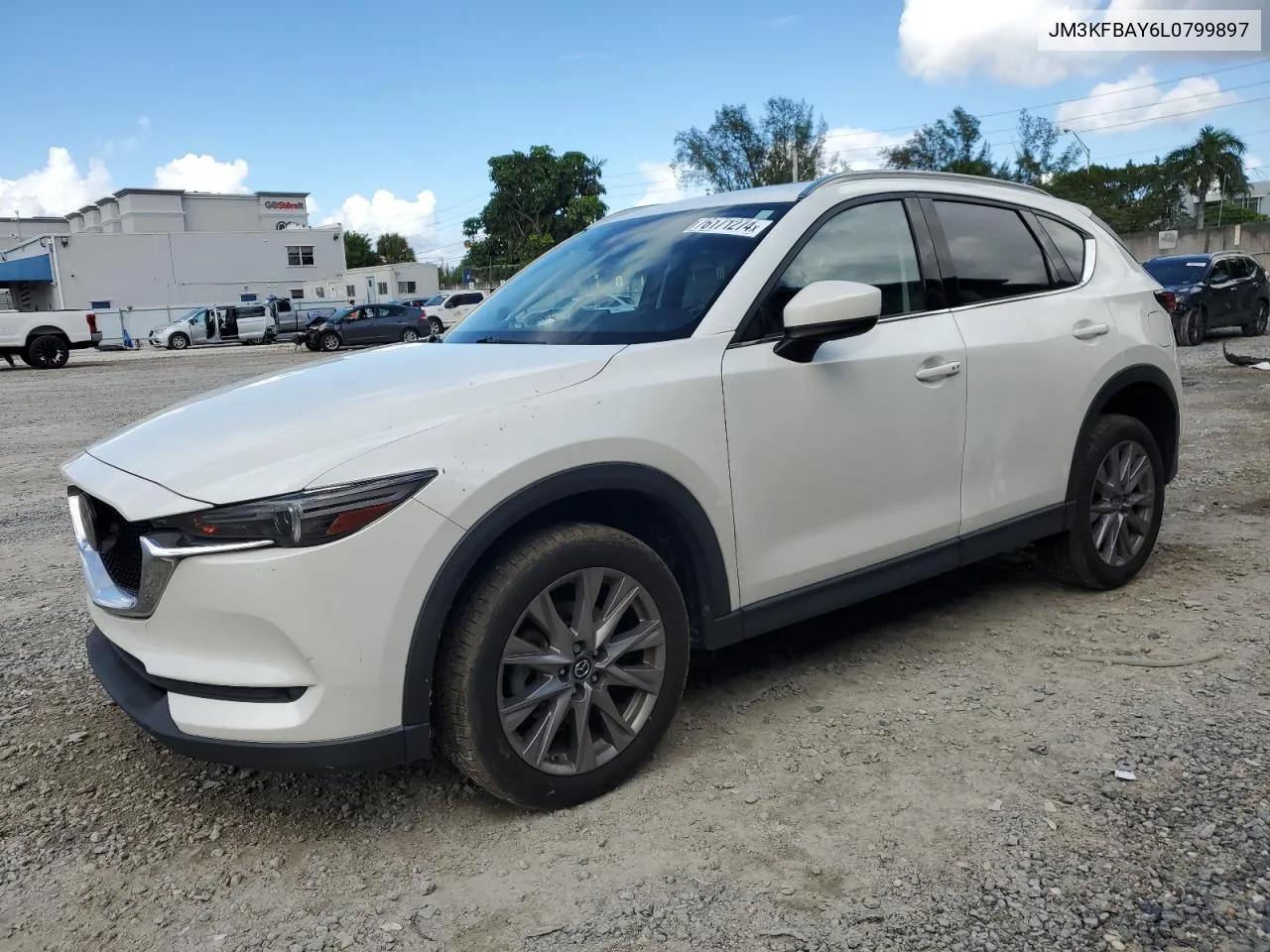 2020 Mazda Cx-5 Grand Touring Reserve VIN: JM3KFBAY6L0799897 Lot: 76171274