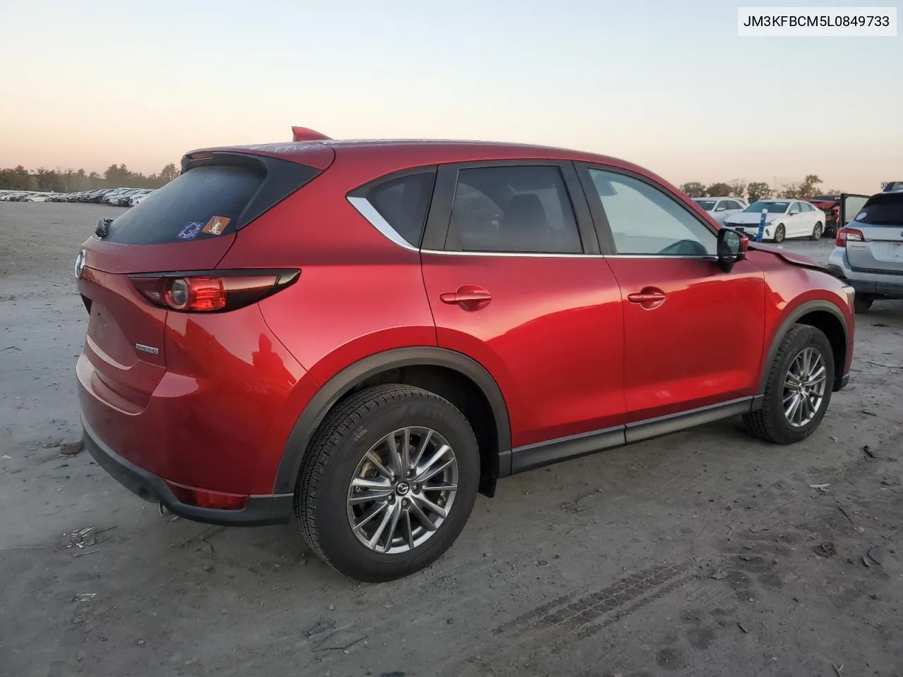 2020 Mazda Cx-5 Touring VIN: JM3KFBCM5L0849733 Lot: 76370094