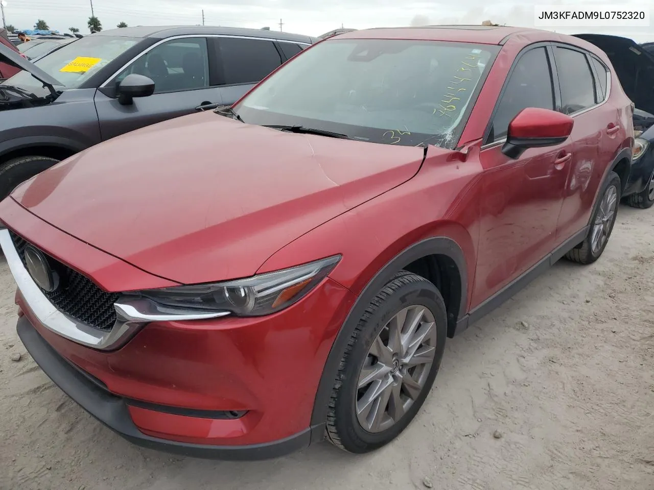 2020 Mazda Cx-5 Grand Touring VIN: JM3KFADM9L0752320 Lot: 76444364