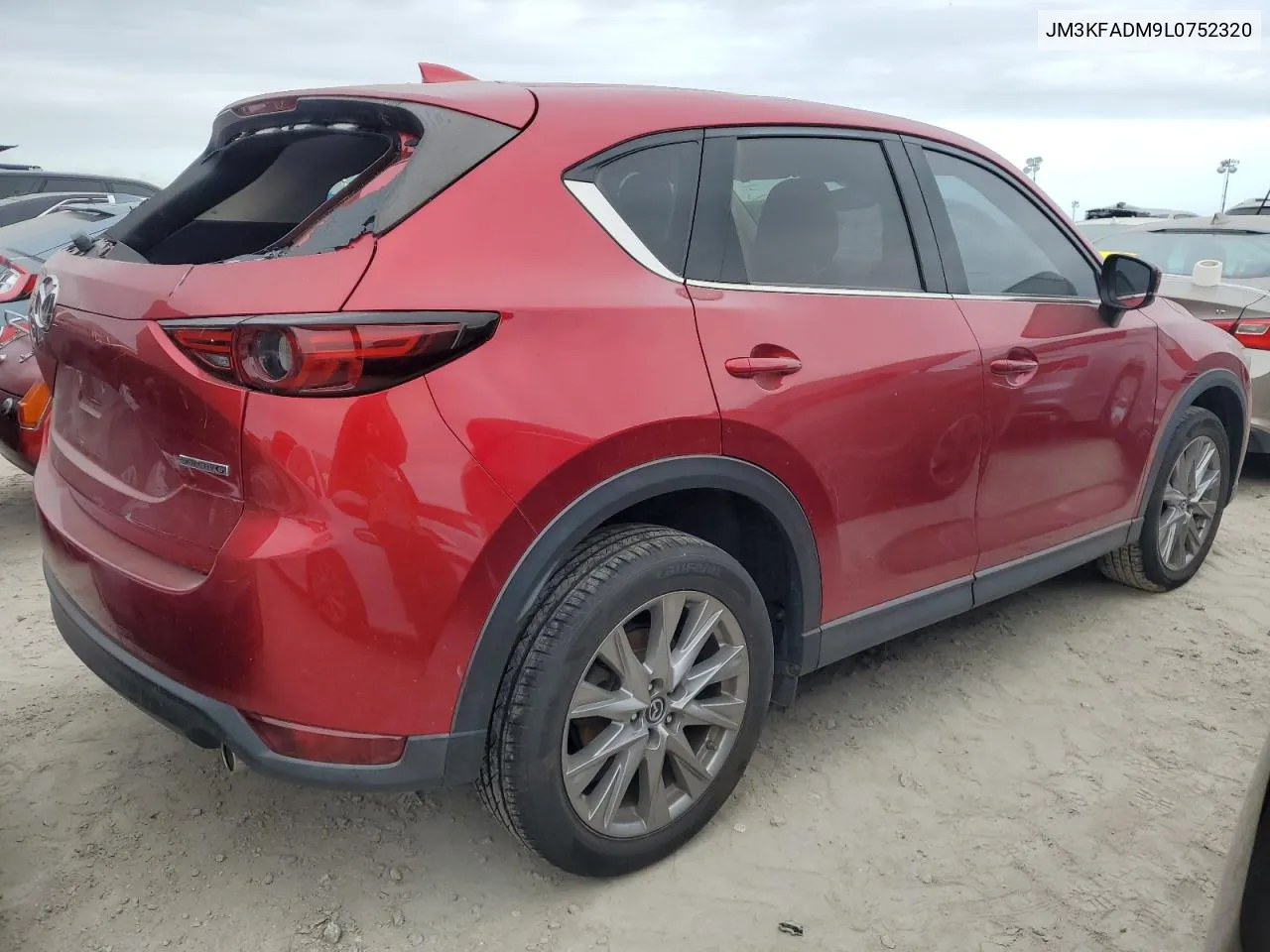 2020 Mazda Cx-5 Grand Touring VIN: JM3KFADM9L0752320 Lot: 76444364