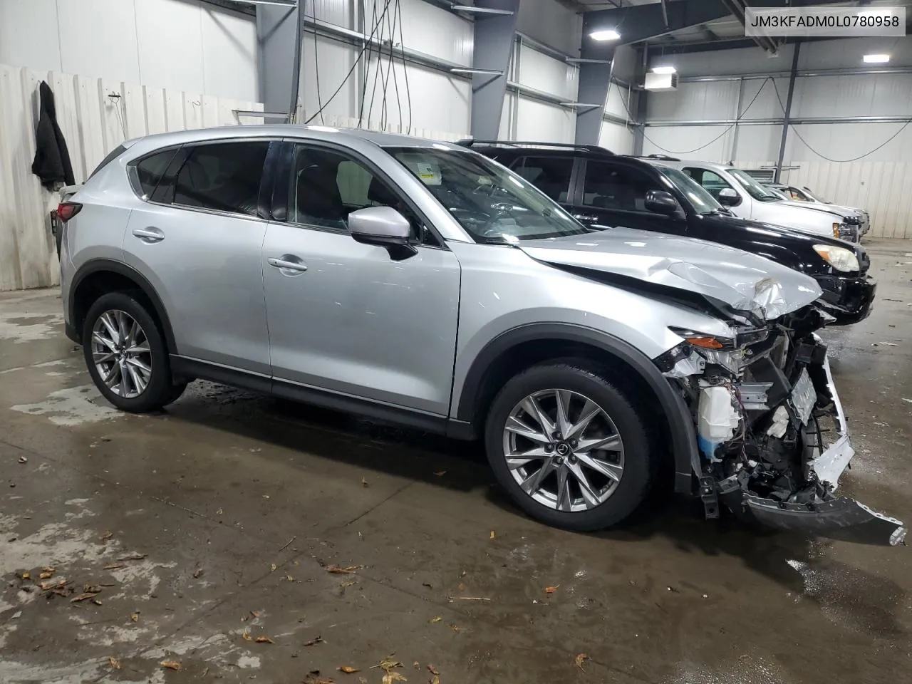 2020 Mazda Cx-5 Grand Touring VIN: JM3KFADM0L0780958 Lot: 76740084