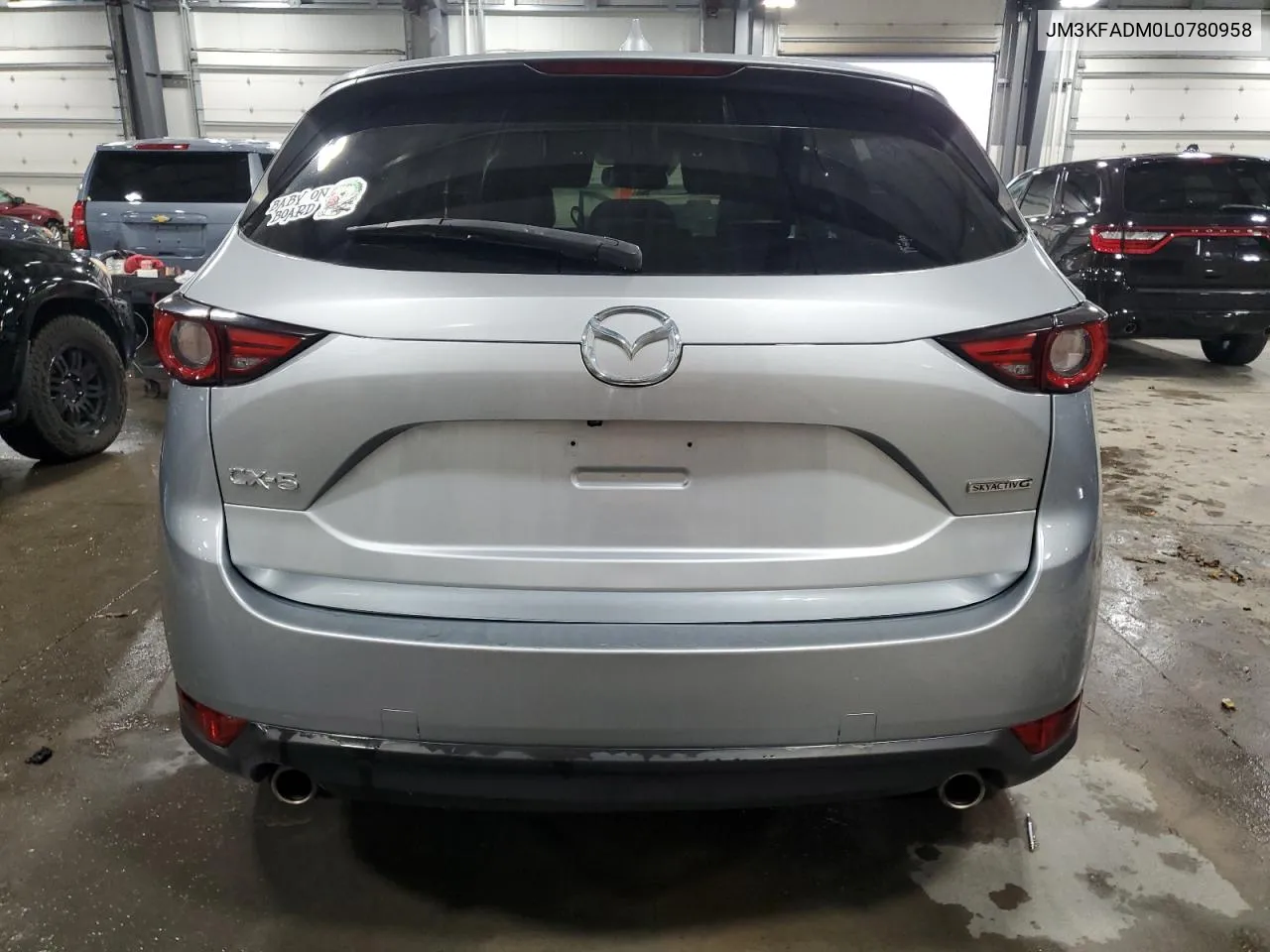 2020 Mazda Cx-5 Grand Touring VIN: JM3KFADM0L0780958 Lot: 76740084