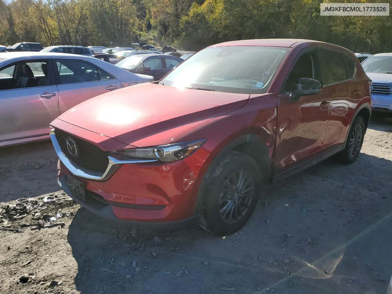 2020 Mazda Cx-5 Touring VIN: JM3KFBCM0L1773526 Lot: 76781874