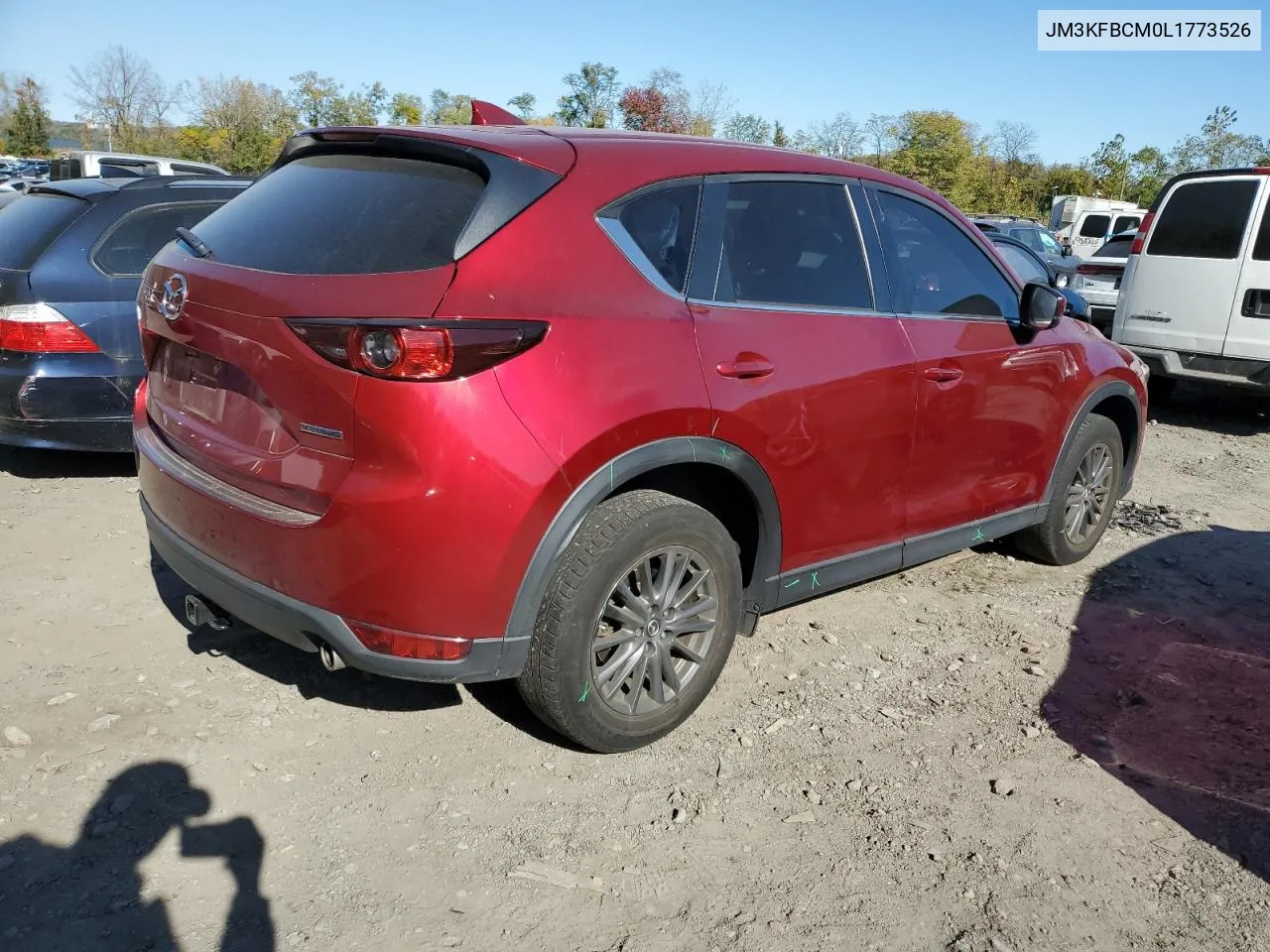 2020 Mazda Cx-5 Touring VIN: JM3KFBCM0L1773526 Lot: 76781874