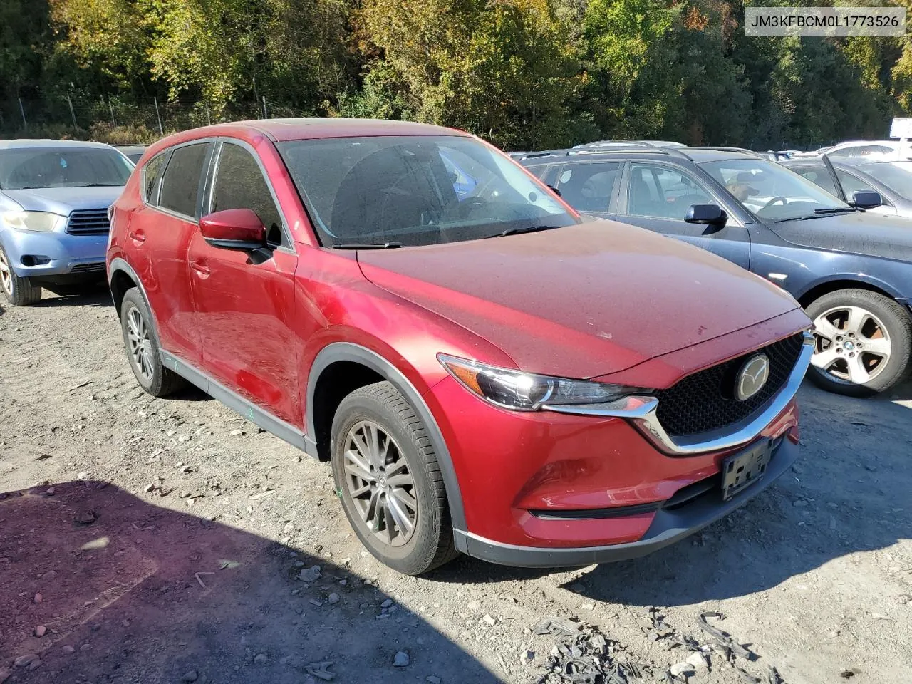 2020 Mazda Cx-5 Touring VIN: JM3KFBCM0L1773526 Lot: 76781874