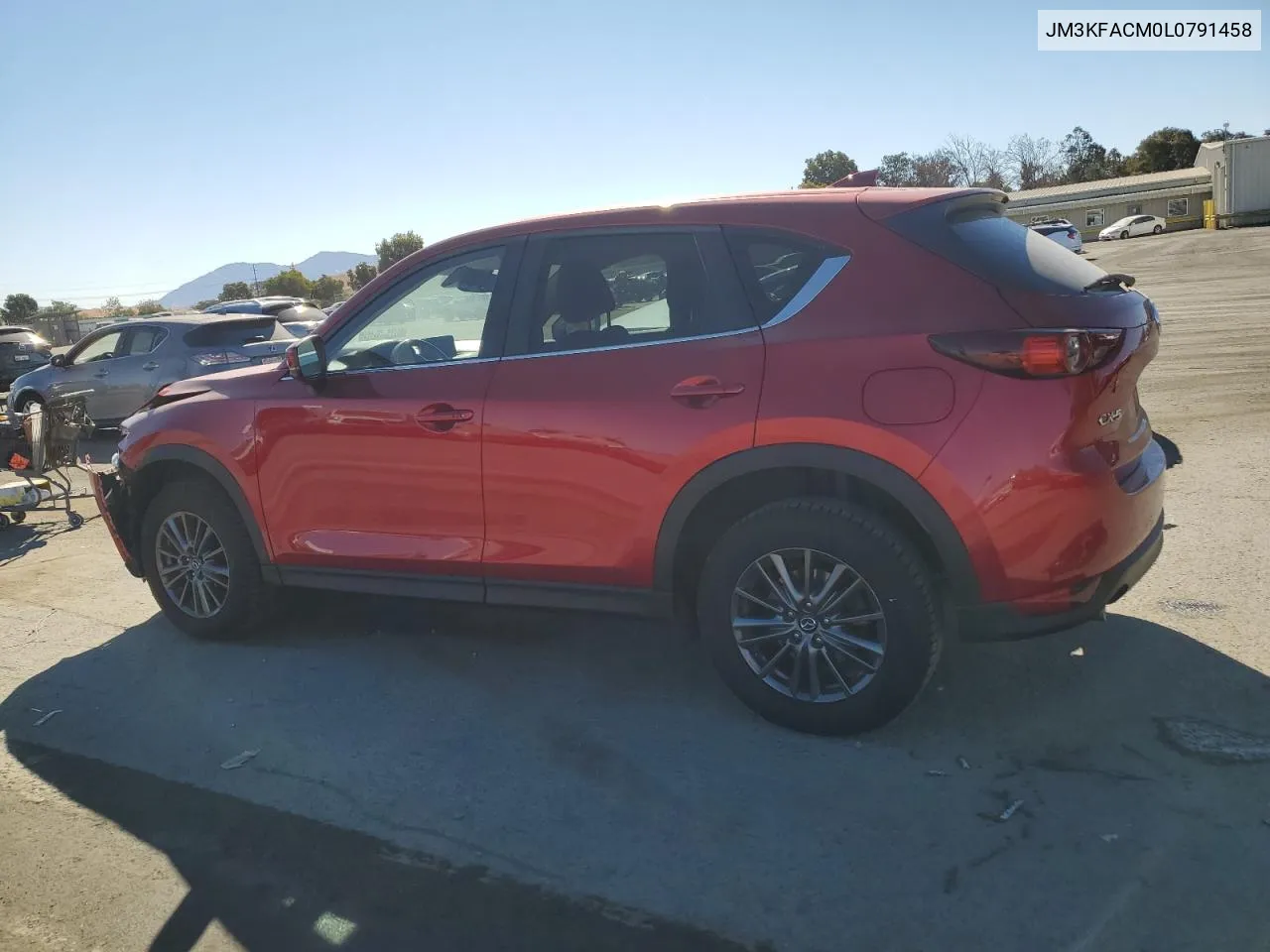 2020 Mazda Cx-5 Touring VIN: JM3KFACM0L0791458 Lot: 77024484