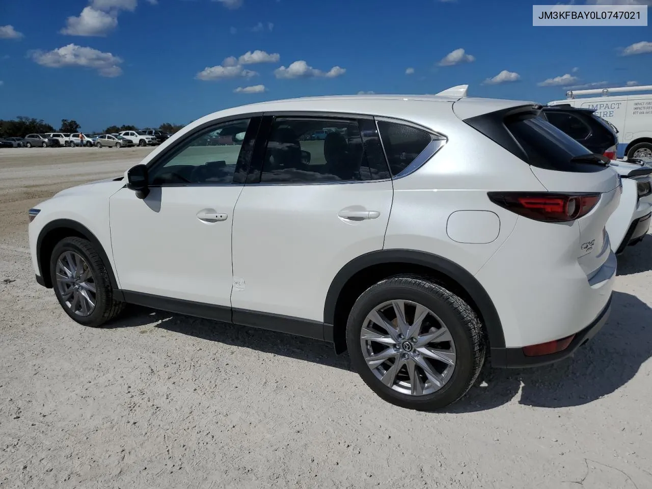 2020 Mazda Cx-5 Grand Touring Reserve VIN: JM3KFBAY0L0747021 Lot: 77553904