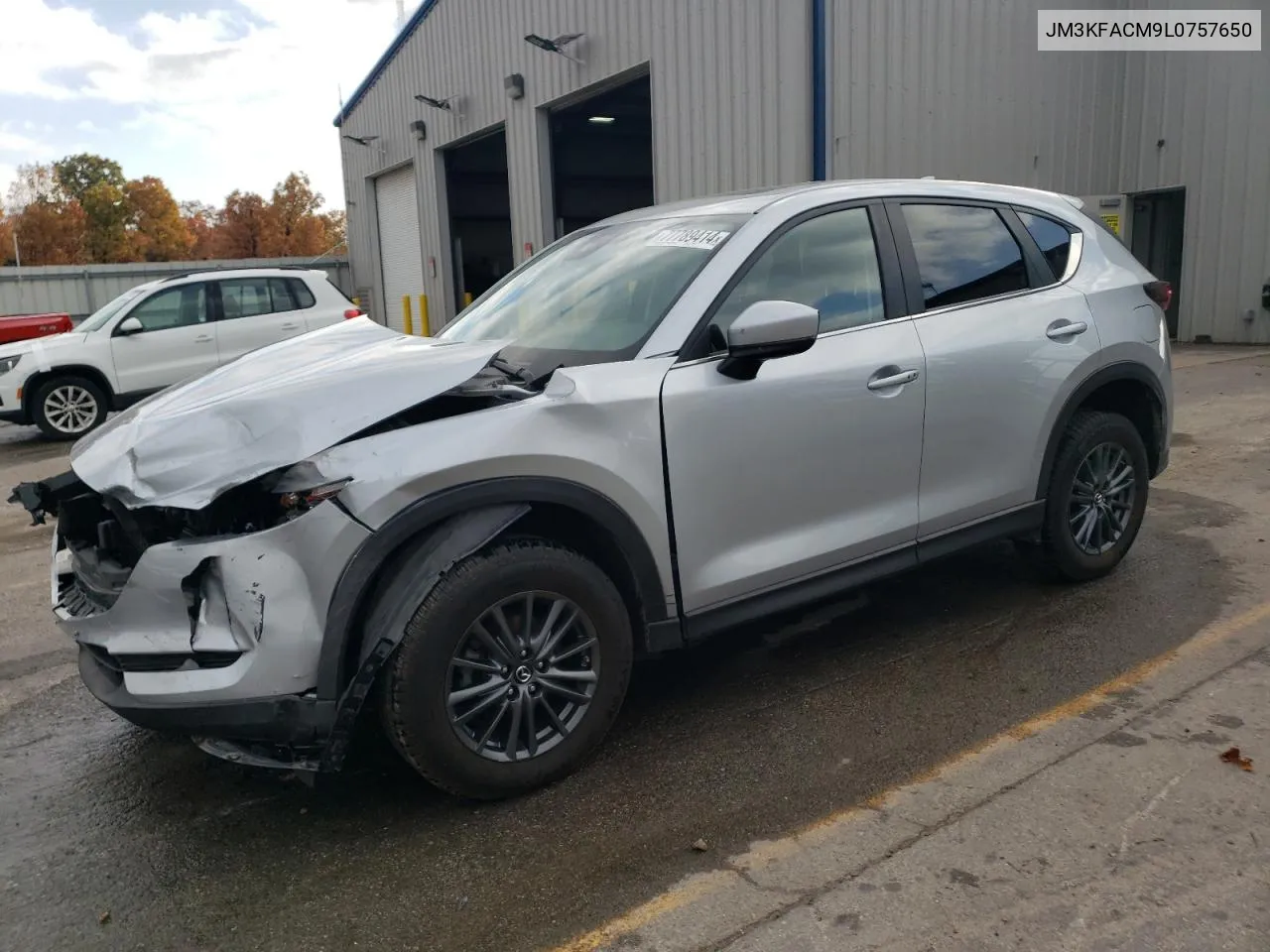 2020 Mazda Cx-5 Touring VIN: JM3KFACM9L0757650 Lot: 77789414