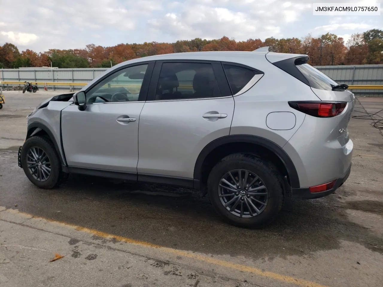 2020 Mazda Cx-5 Touring VIN: JM3KFACM9L0757650 Lot: 77789414