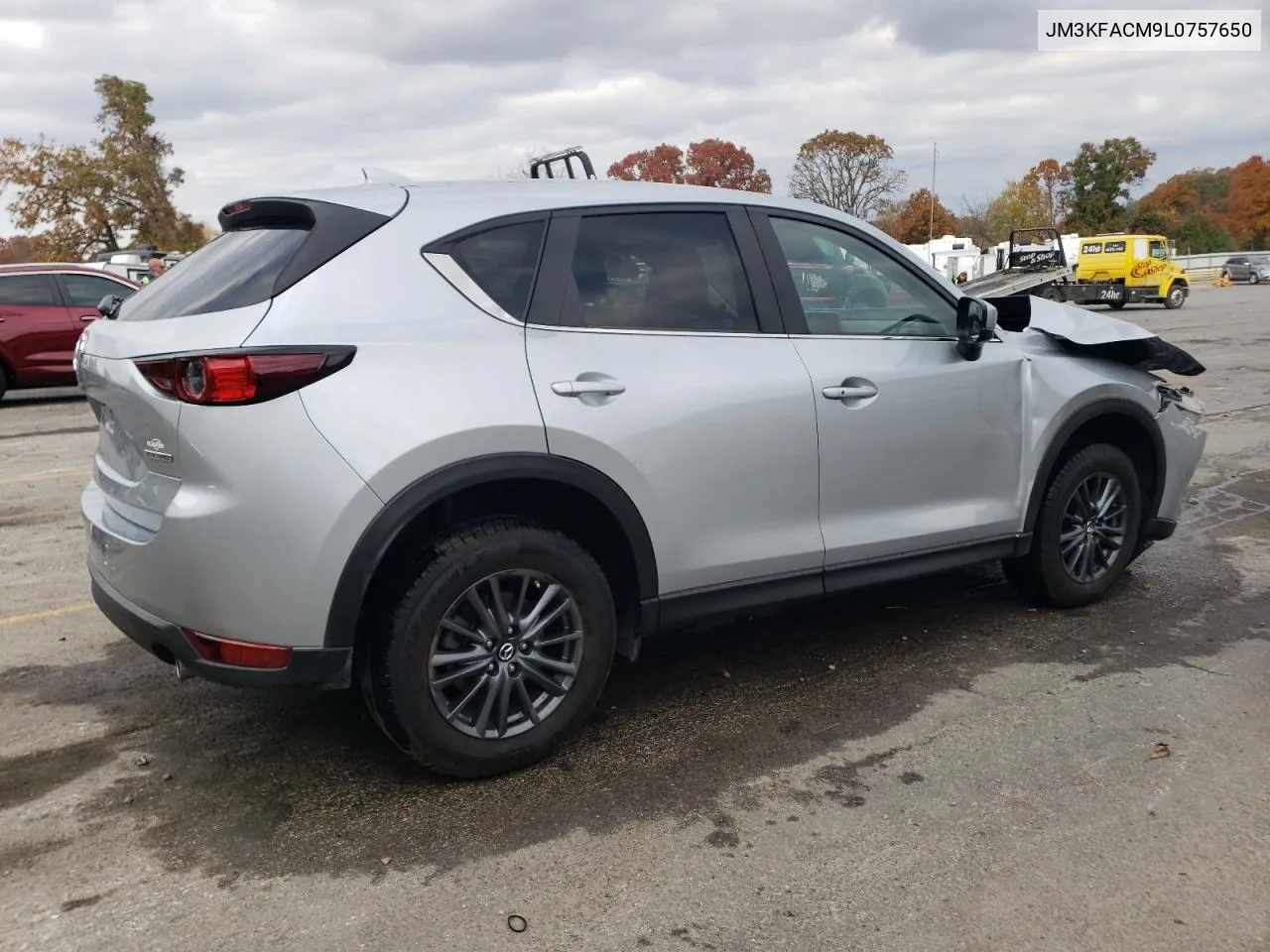 2020 Mazda Cx-5 Touring VIN: JM3KFACM9L0757650 Lot: 77789414