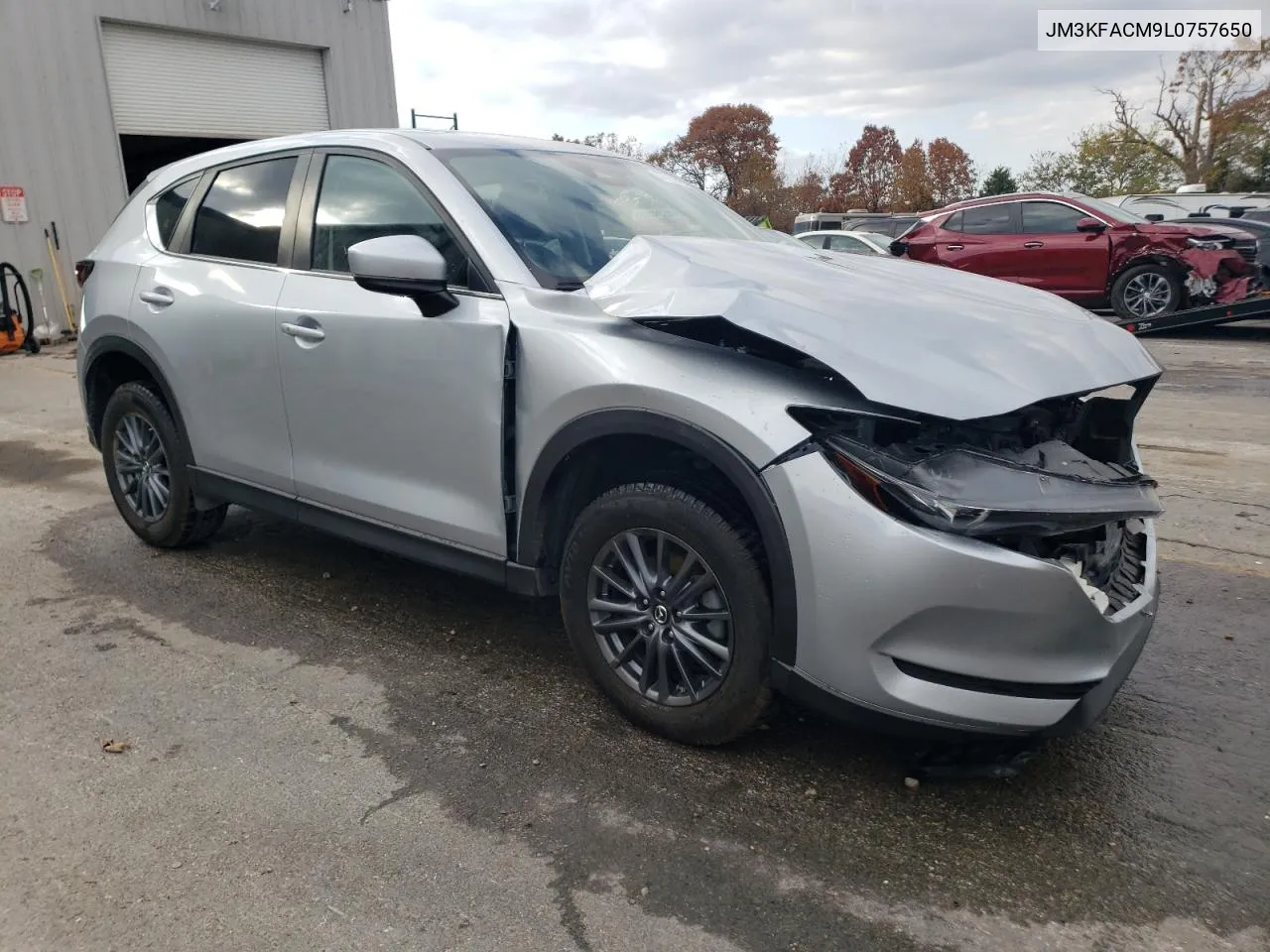 2020 Mazda Cx-5 Touring VIN: JM3KFACM9L0757650 Lot: 77789414