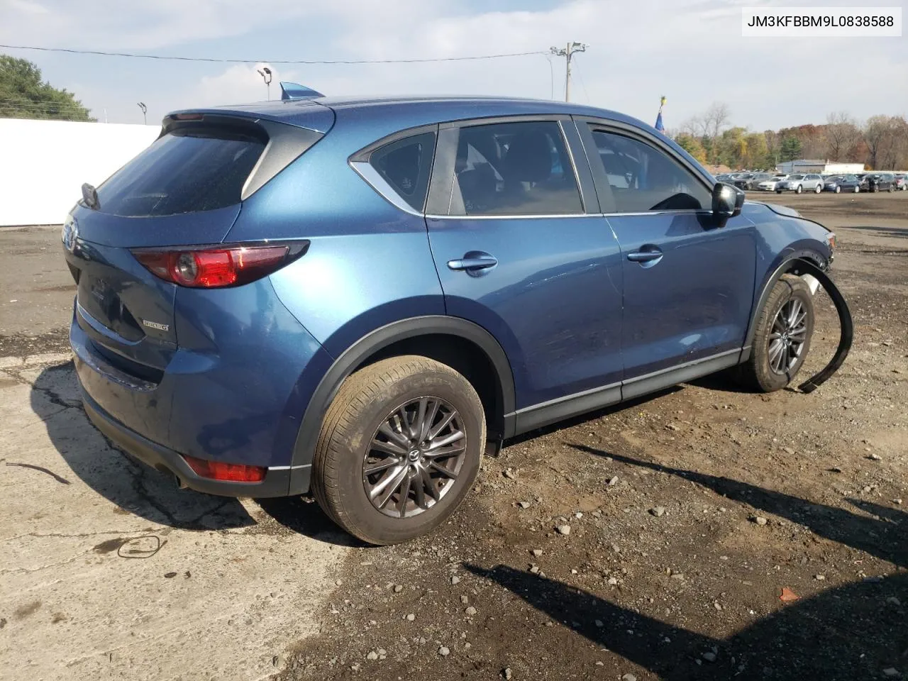 2020 Mazda Cx-5 Sport VIN: JM3KFBBM9L0838588 Lot: 78393364