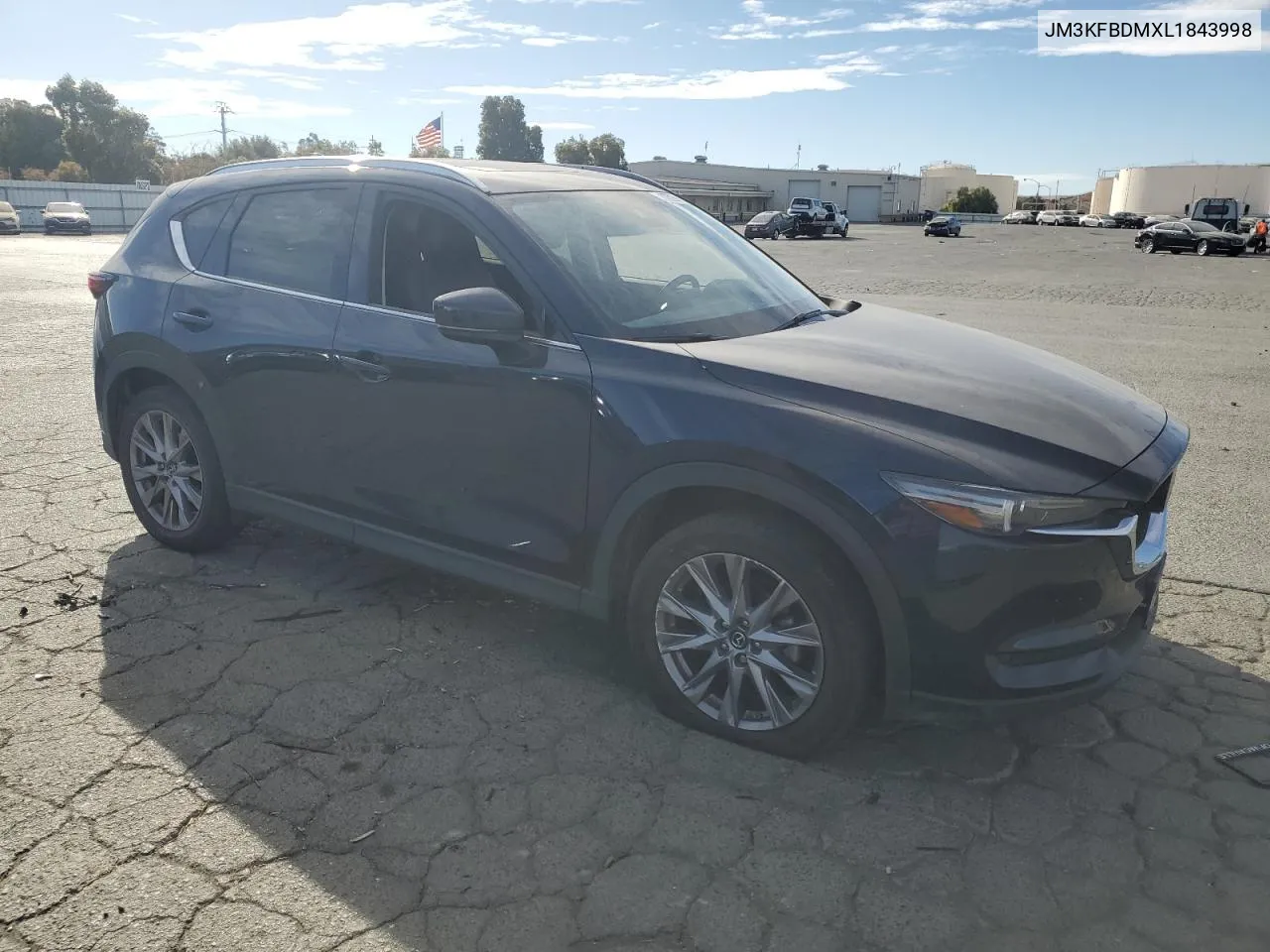 2020 Mazda Cx-5 Grand Touring VIN: JM3KFBDMXL1843998 Lot: 78752914