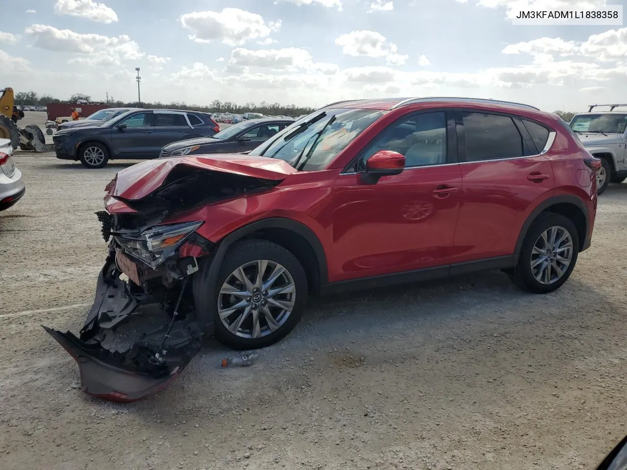 2020 Mazda Cx-5 Grand Touring VIN: JM3KFADM1L1838358 Lot: 78902644