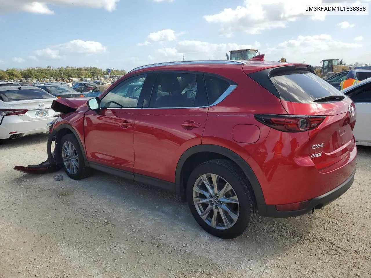 2020 Mazda Cx-5 Grand Touring VIN: JM3KFADM1L1838358 Lot: 78902644