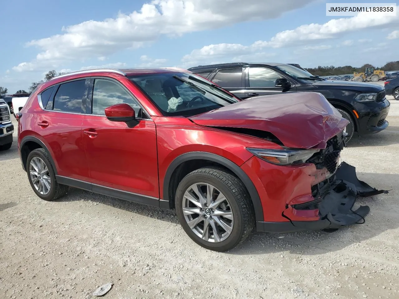 2020 Mazda Cx-5 Grand Touring VIN: JM3KFADM1L1838358 Lot: 78902644