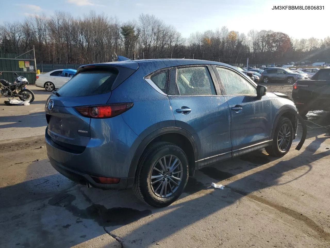 2020 Mazda Cx-5 Sport VIN: JM3KFBBM8L0806831 Lot: 79522844