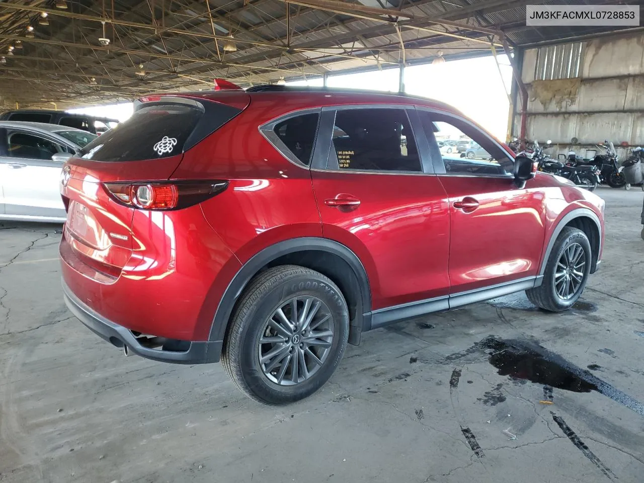 2020 Mazda Cx-5 Touring VIN: JM3KFACMXL0728853 Lot: 79835774