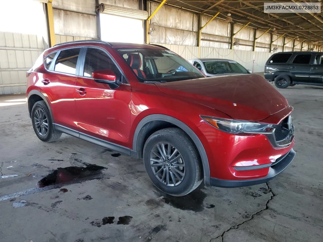 2020 Mazda Cx-5 Touring VIN: JM3KFACMXL0728853 Lot: 79835774