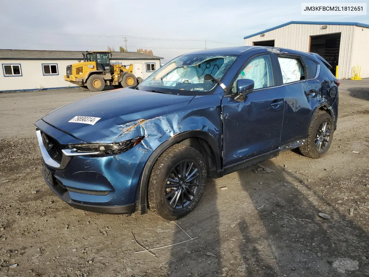 2020 Mazda Cx-5 Touring VIN: JM3KFBCM2L1812651 Lot: 79890314