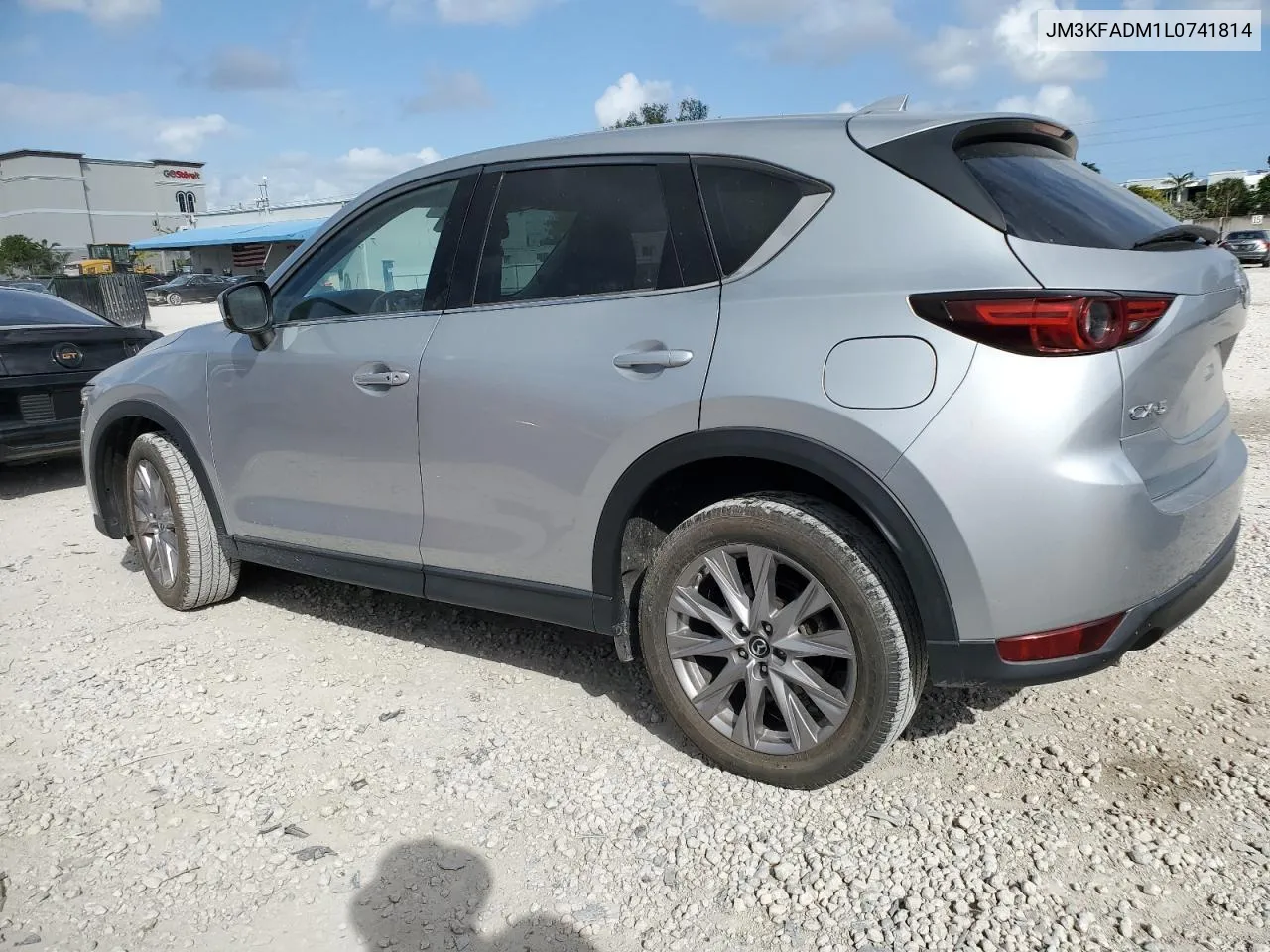 2020 Mazda Cx-5 Grand Touring VIN: JM3KFADM1L0741814 Lot: 80852874