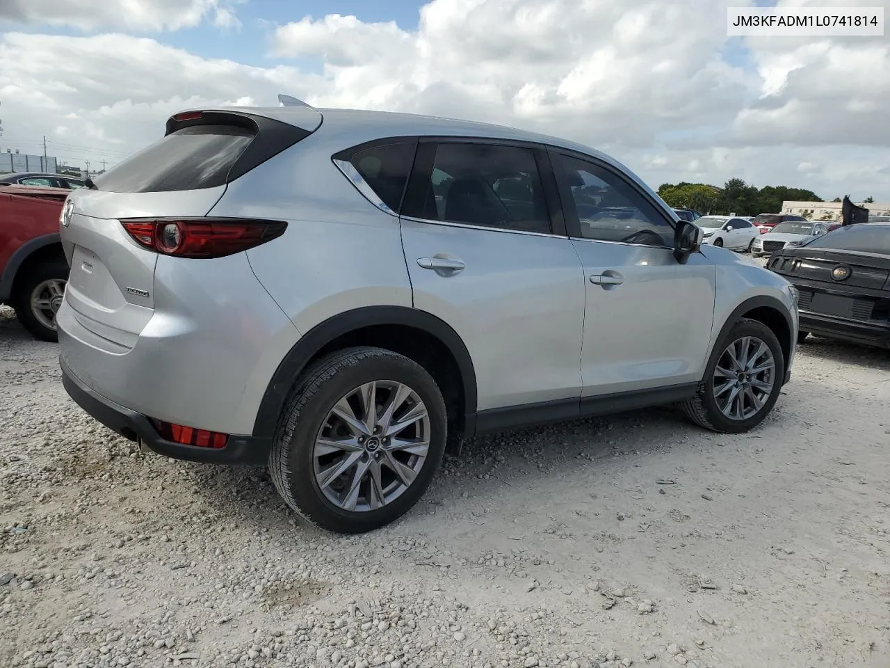 2020 Mazda Cx-5 Grand Touring VIN: JM3KFADM1L0741814 Lot: 80852874