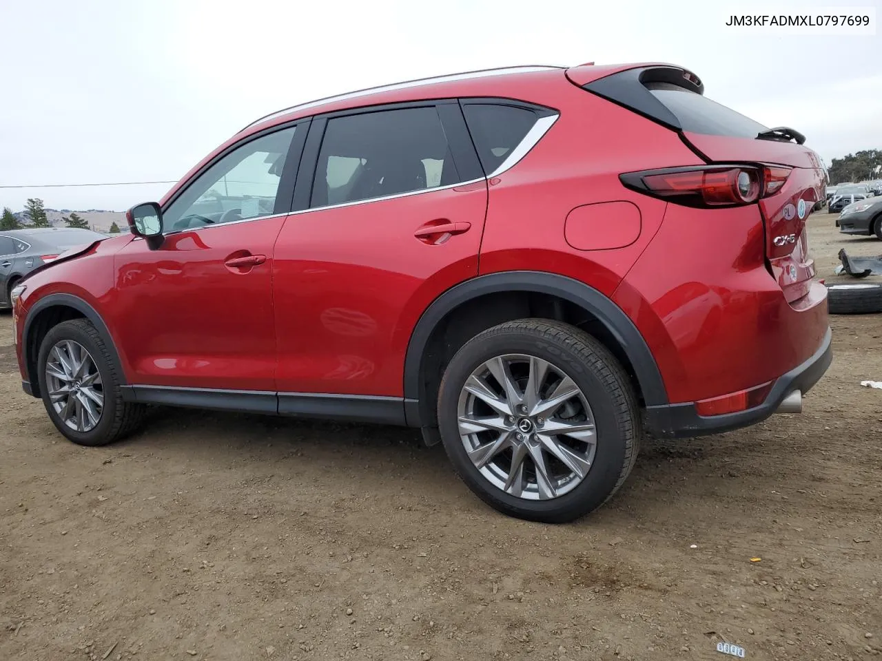 2020 Mazda Cx-5 Grand Touring VIN: JM3KFADMXL0797699 Lot: 81005554