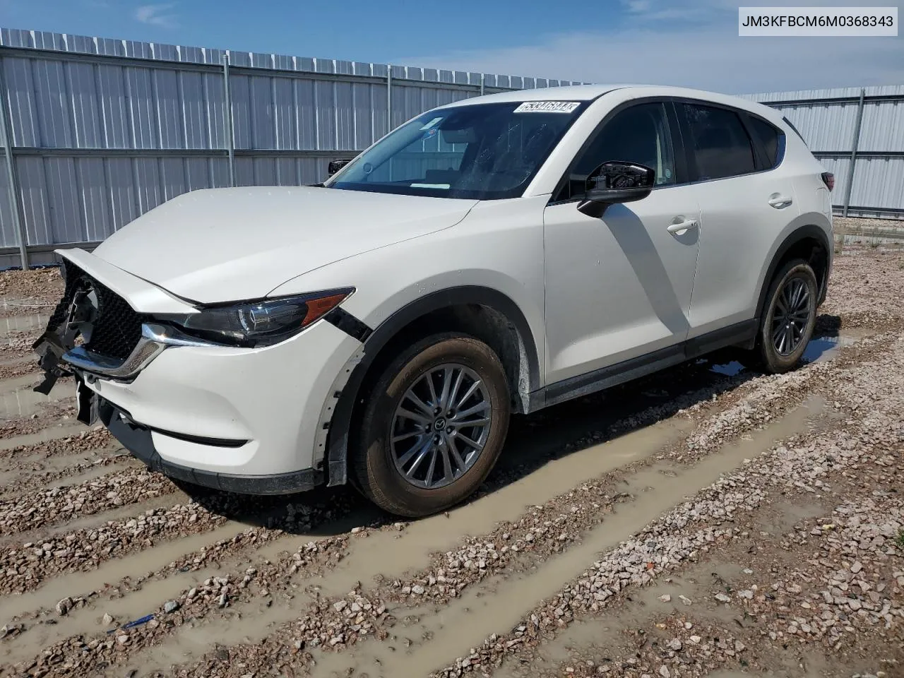 2021 Mazda Cx-5 Touring VIN: JM3KFBCM6M0368343 Lot: 53346844