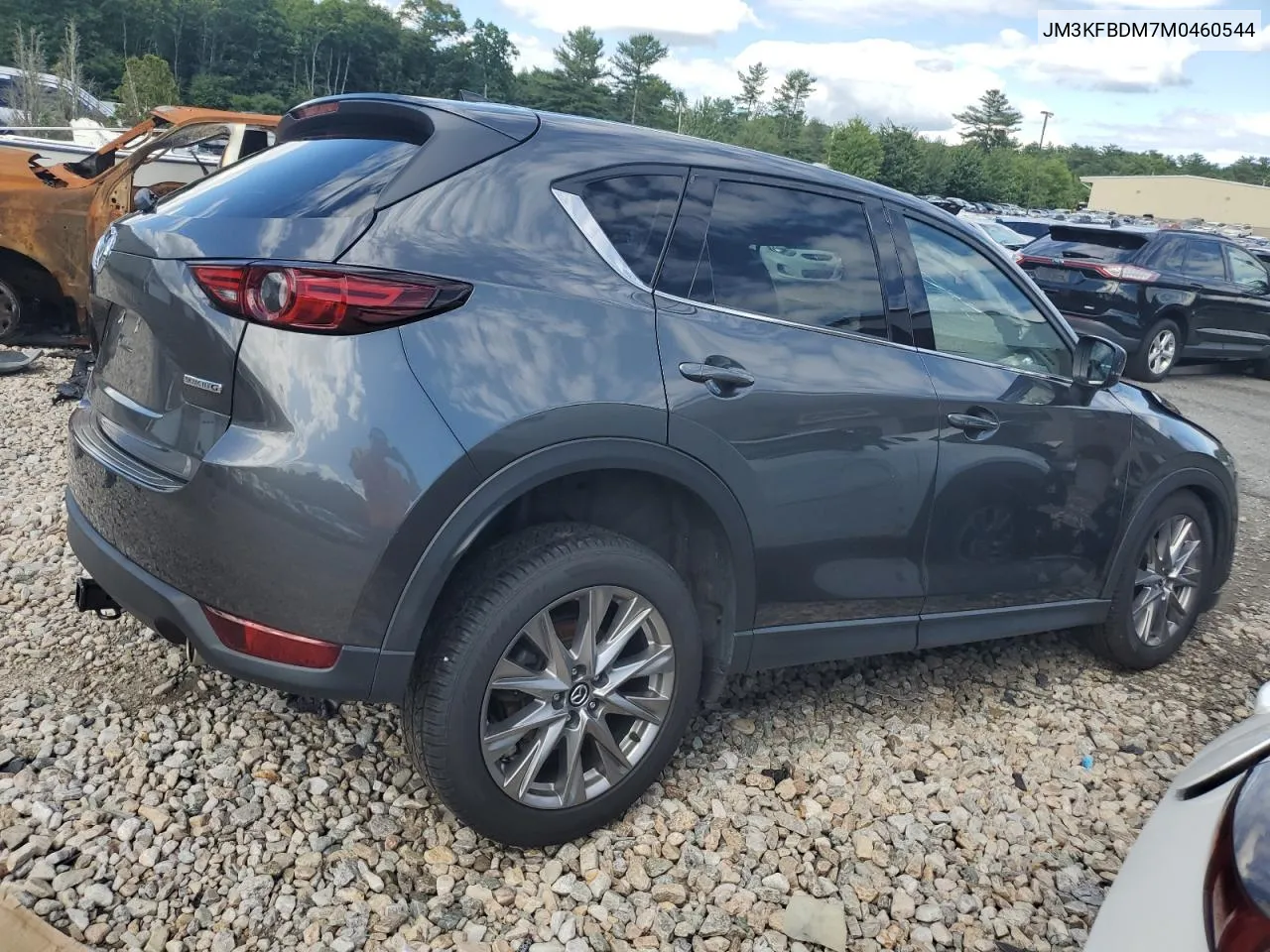 2021 Mazda Cx-5 Grand Touring VIN: JM3KFBDM7M0460544 Lot: 58321614