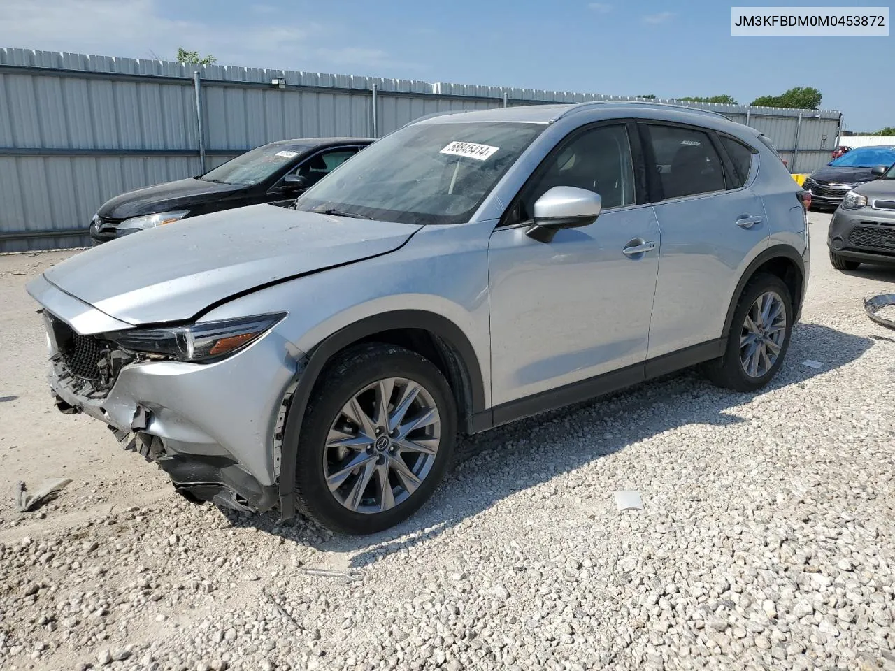 2021 Mazda Cx-5 Grand Touring VIN: JM3KFBDM0M0453872 Lot: 58845414